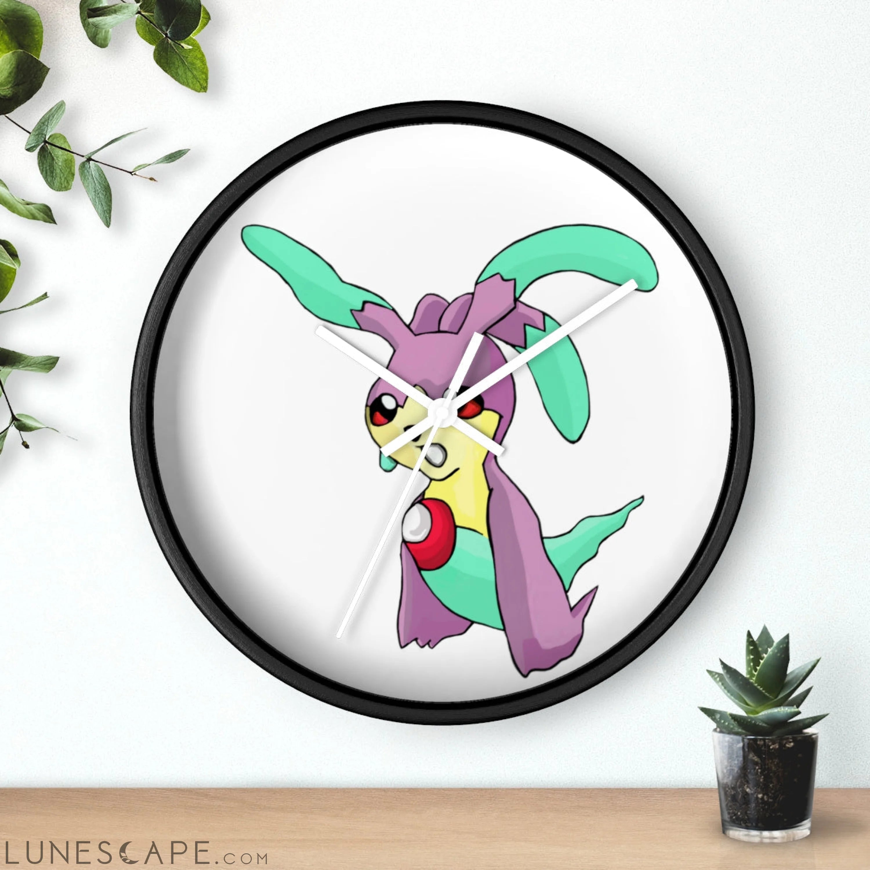 Molepha Wall clock LUNESCAPE
