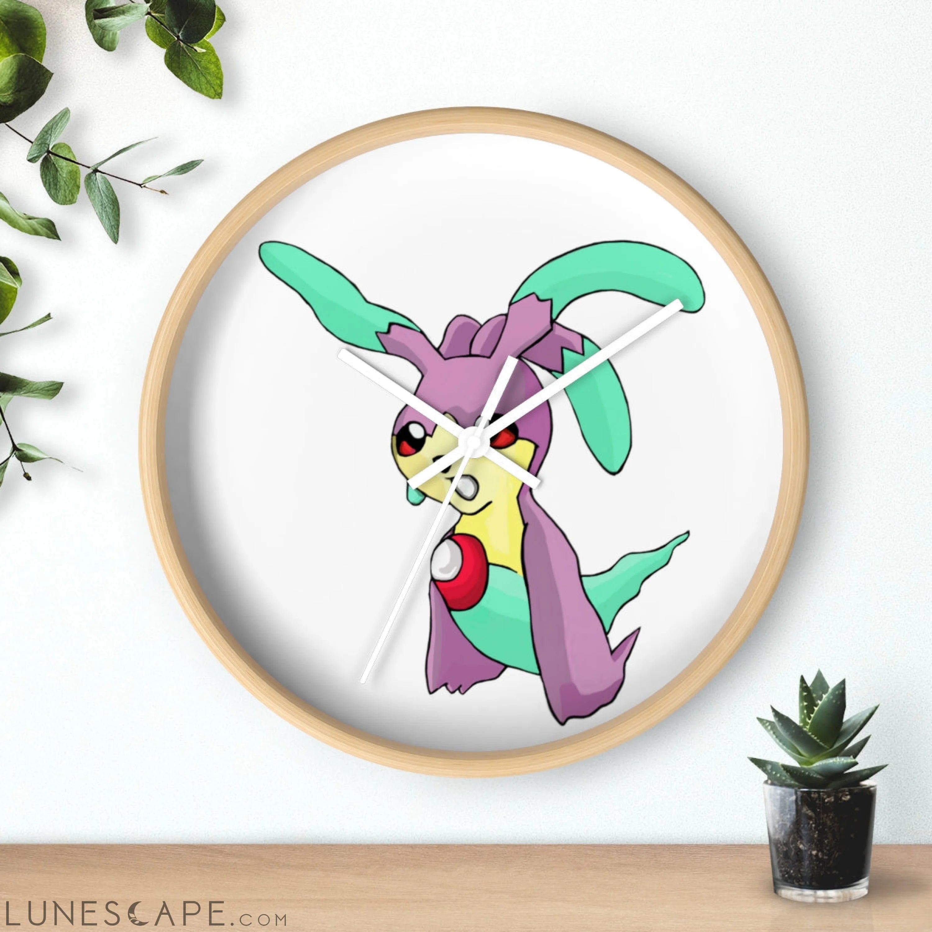 Molepha Wall clock LUNESCAPE