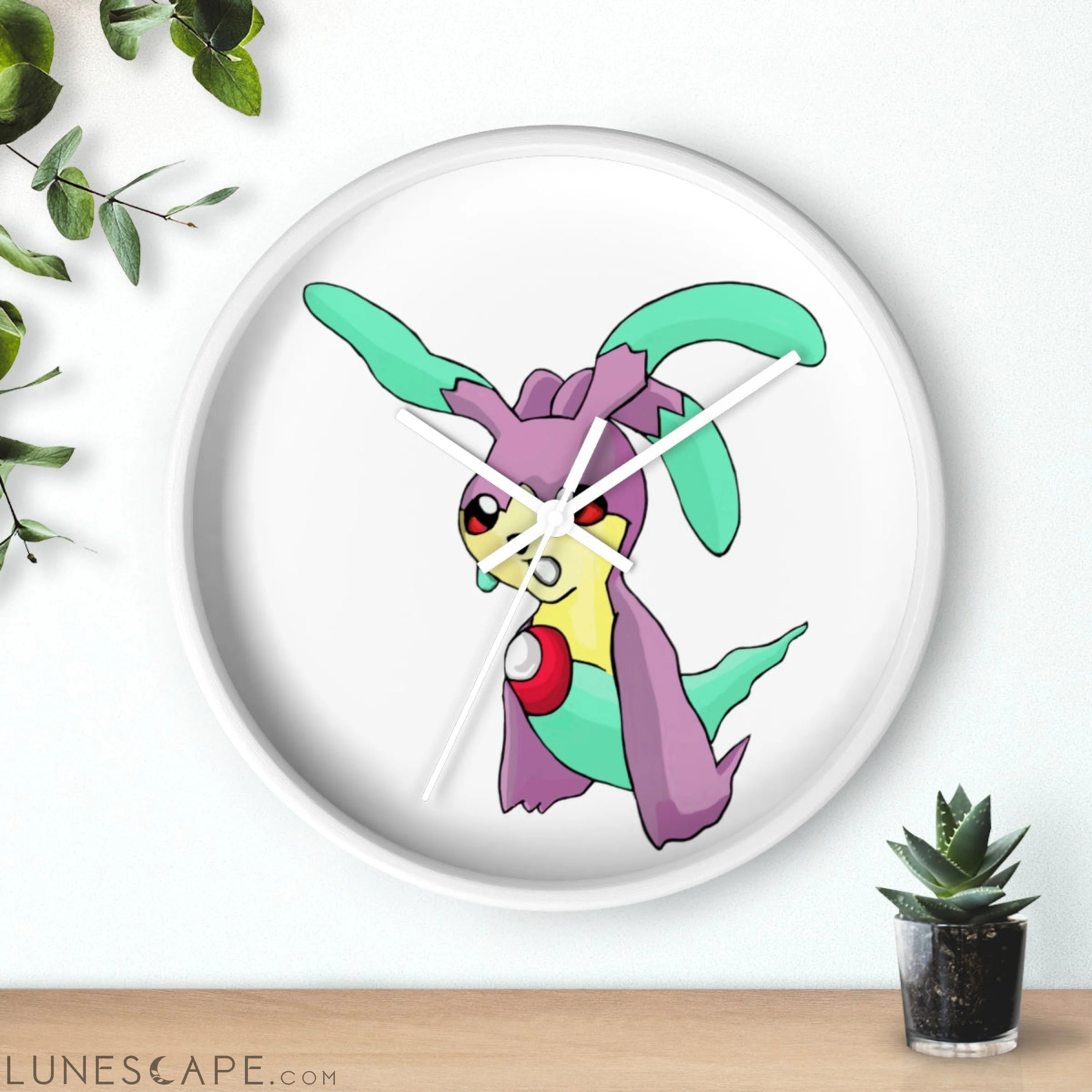Molepha Wall clock LUNESCAPE