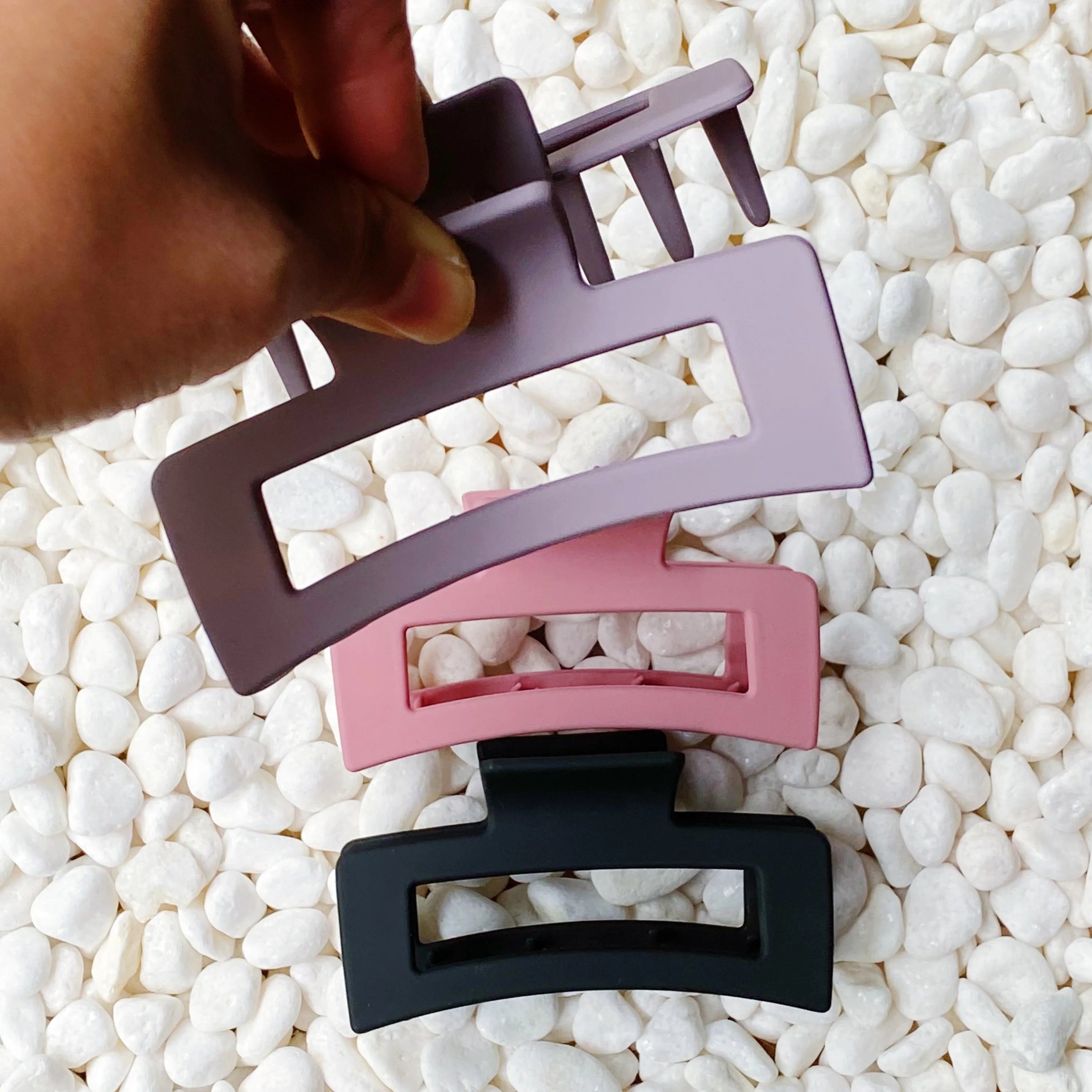 Monotone Hair Claw Set LUNESCAPE