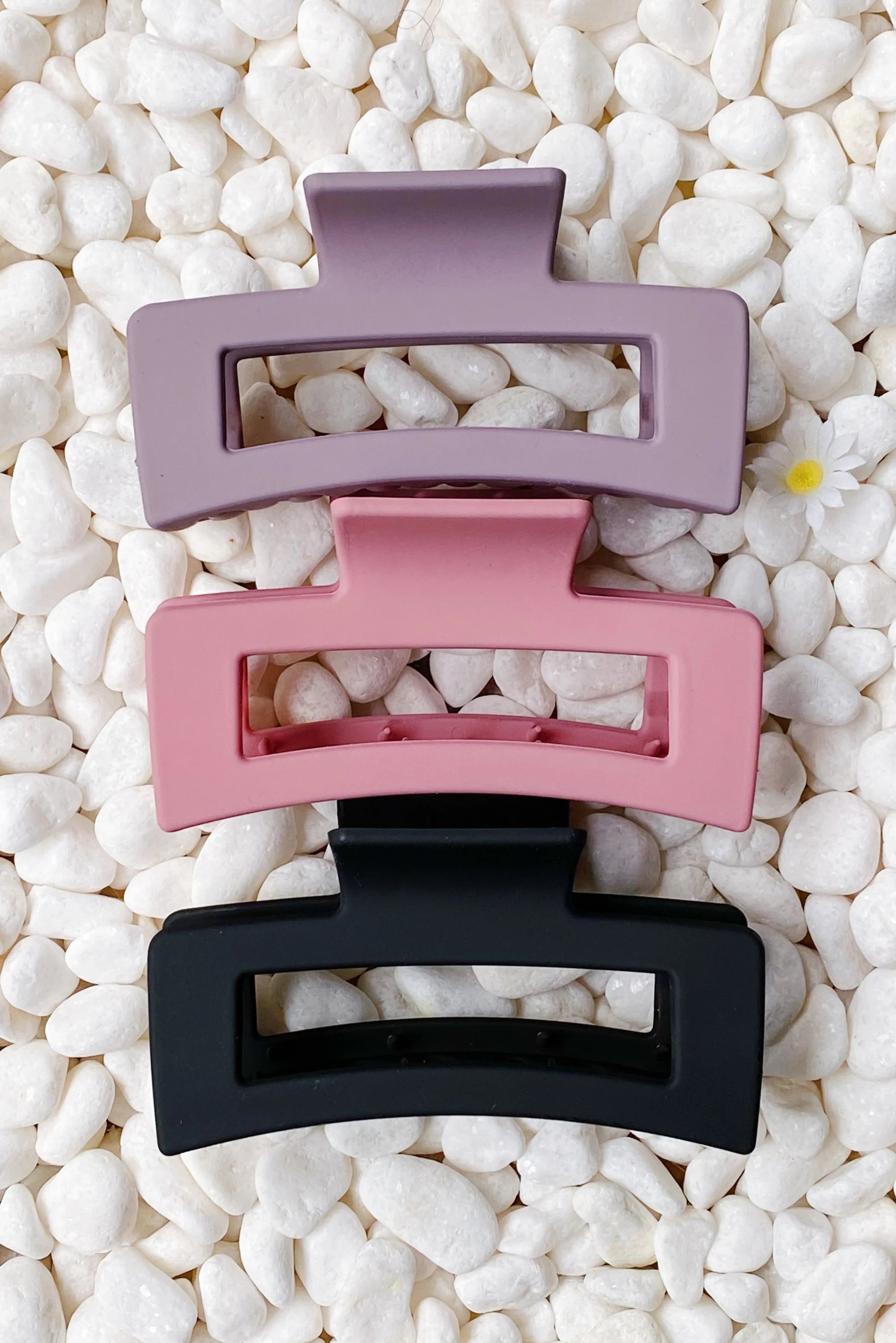 Monotone Hair Claw Set LUNESCAPE