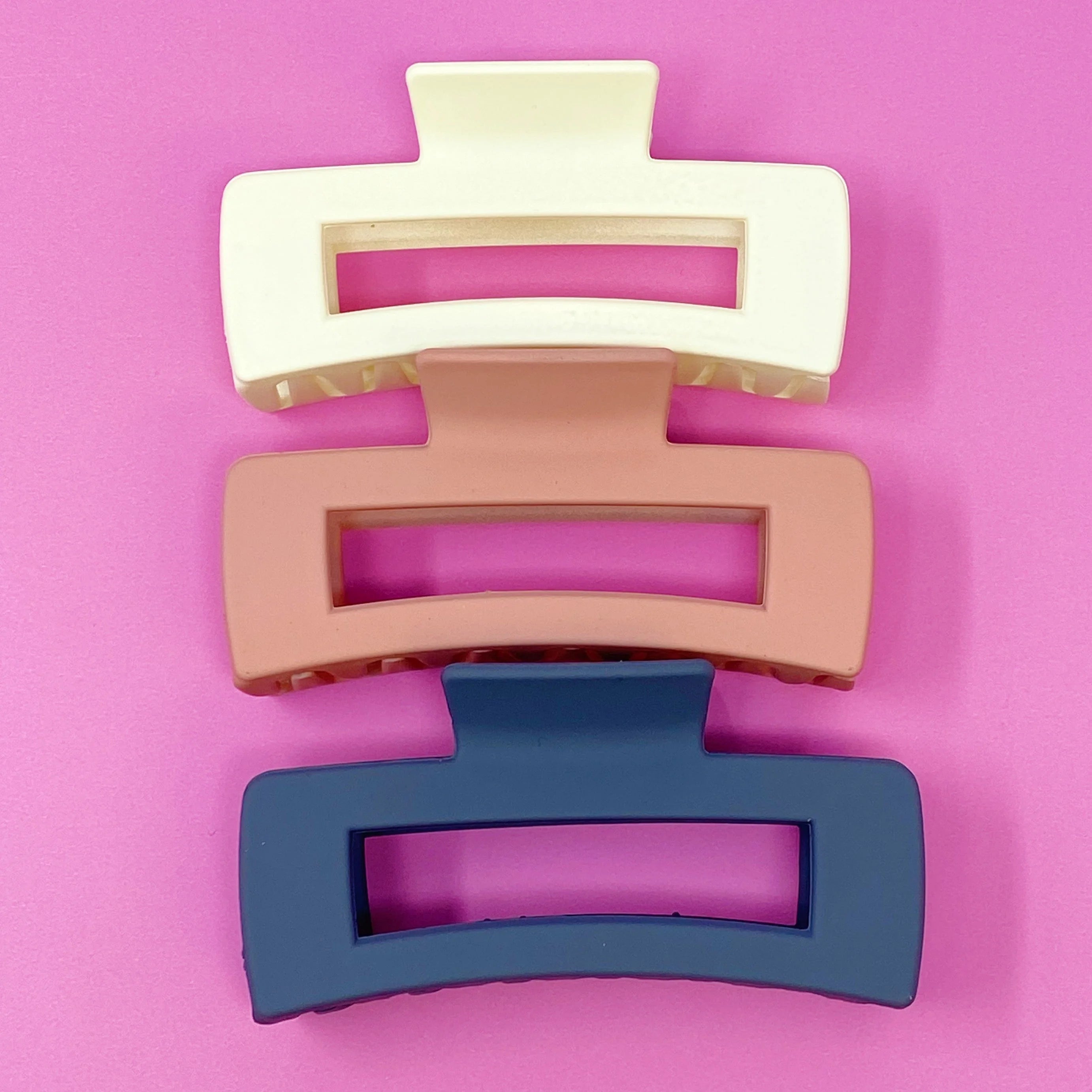 Monotone Hair Claw Set LUNESCAPE