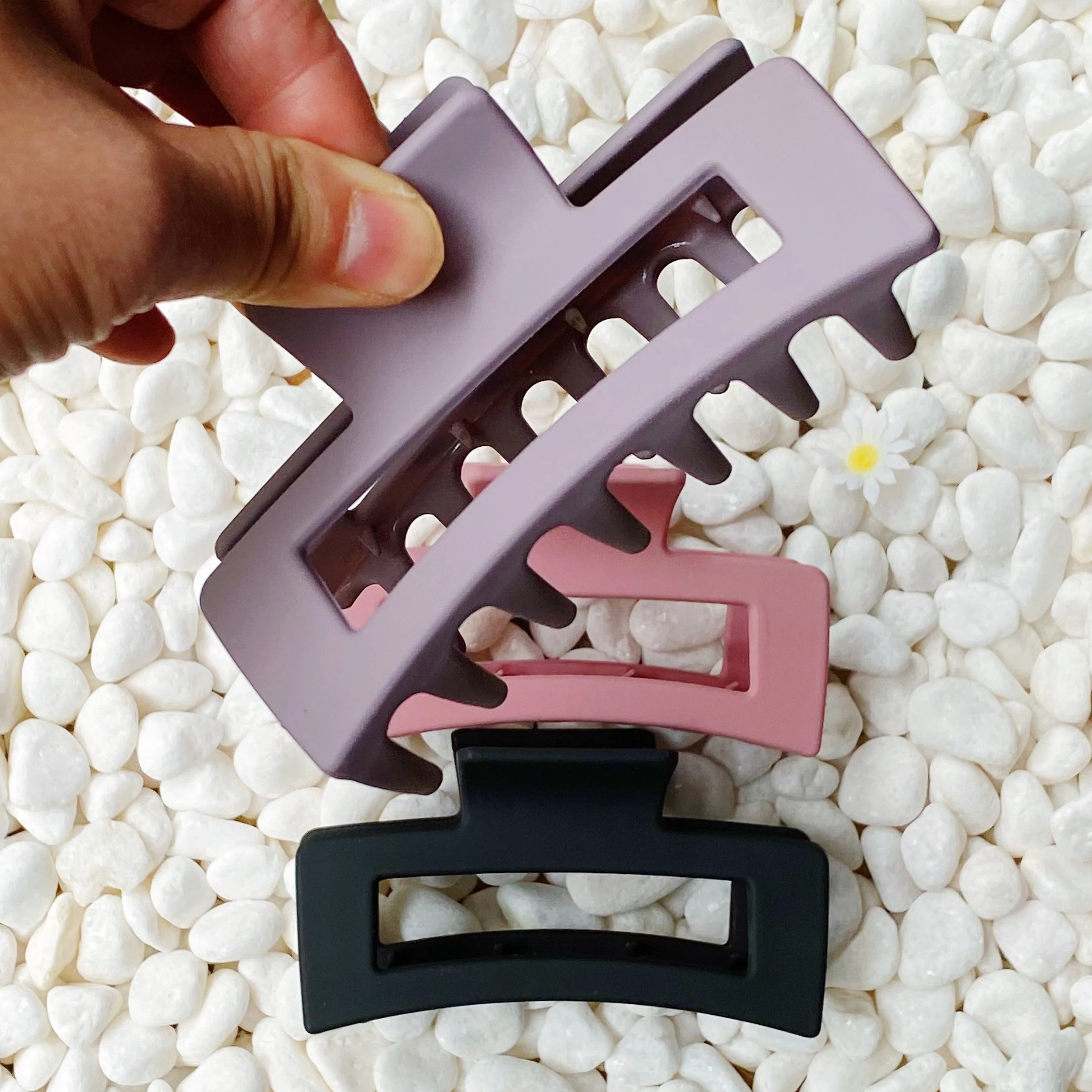 Monotone Hair Claw Set LUNESCAPE