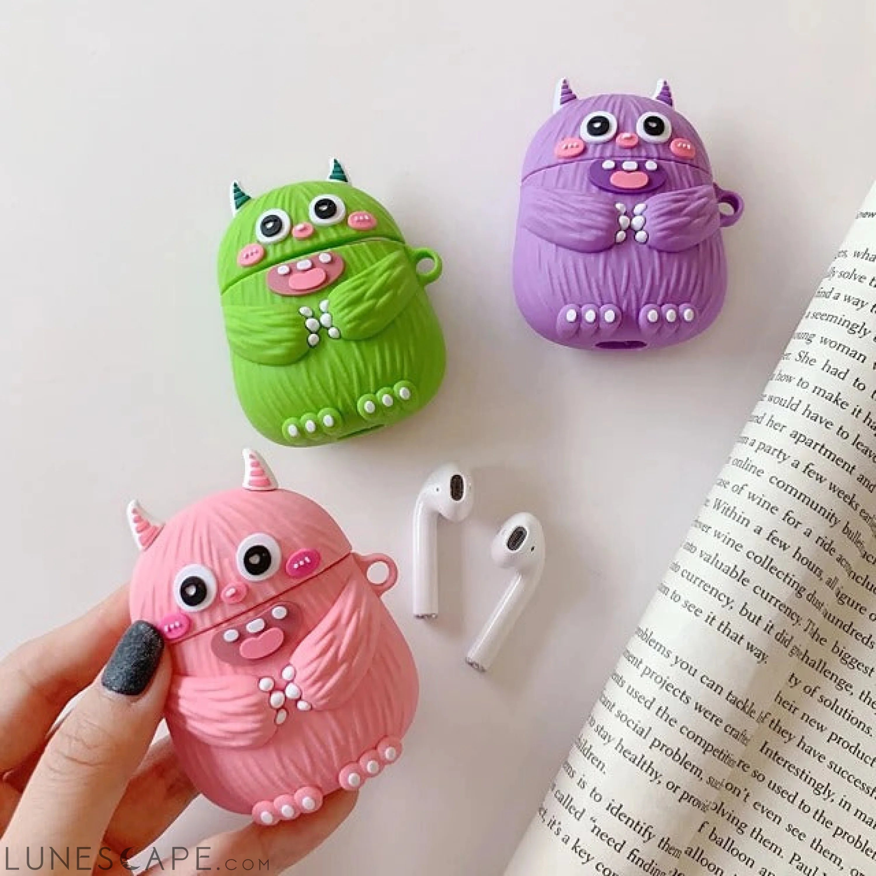 Monster AirPods Shockproof Headphone Case LUNESCAPE