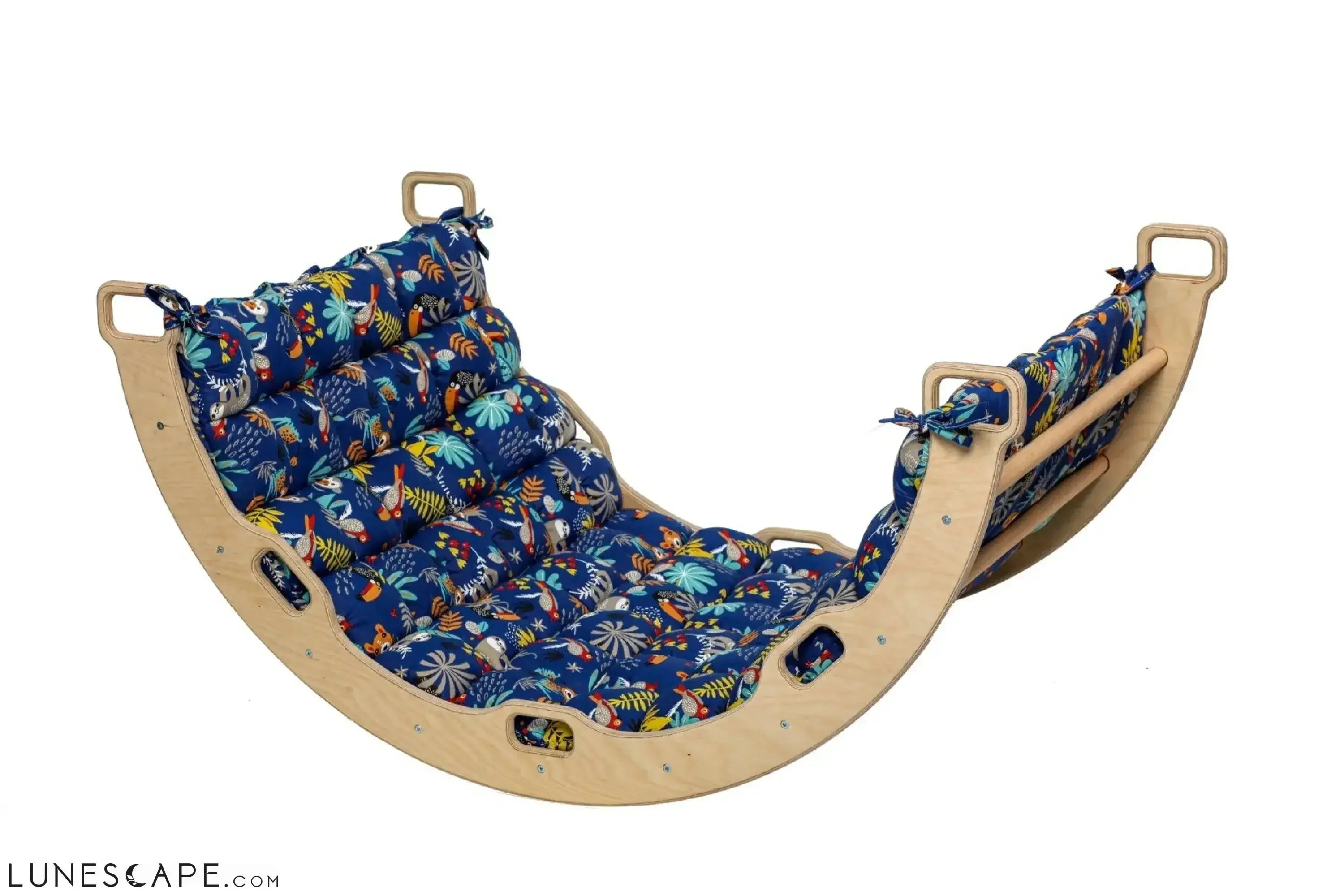 Montessori Arch with XL Forest Design Pillow LUNESCAPE