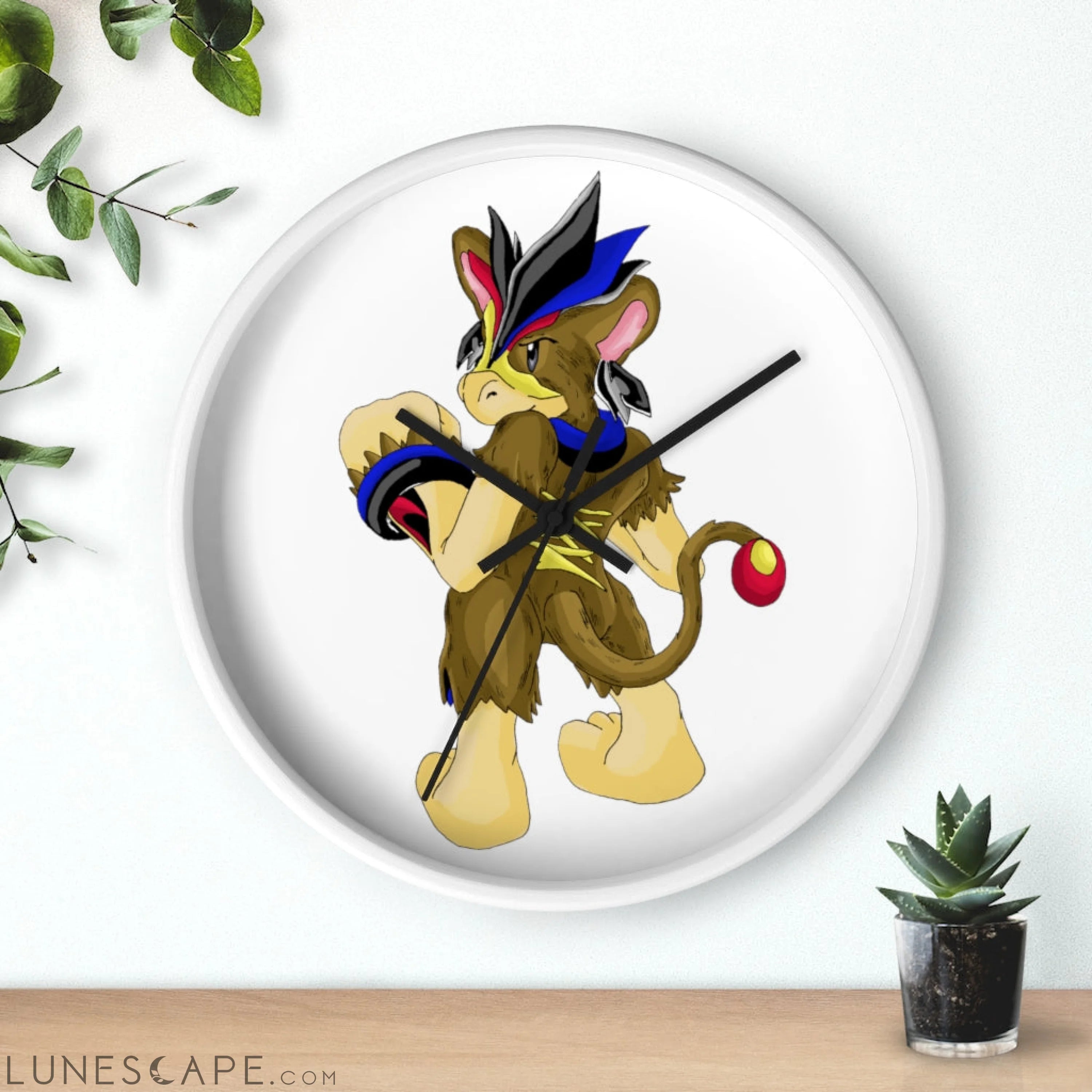 Moongenchen Wall clock LUNESCAPE