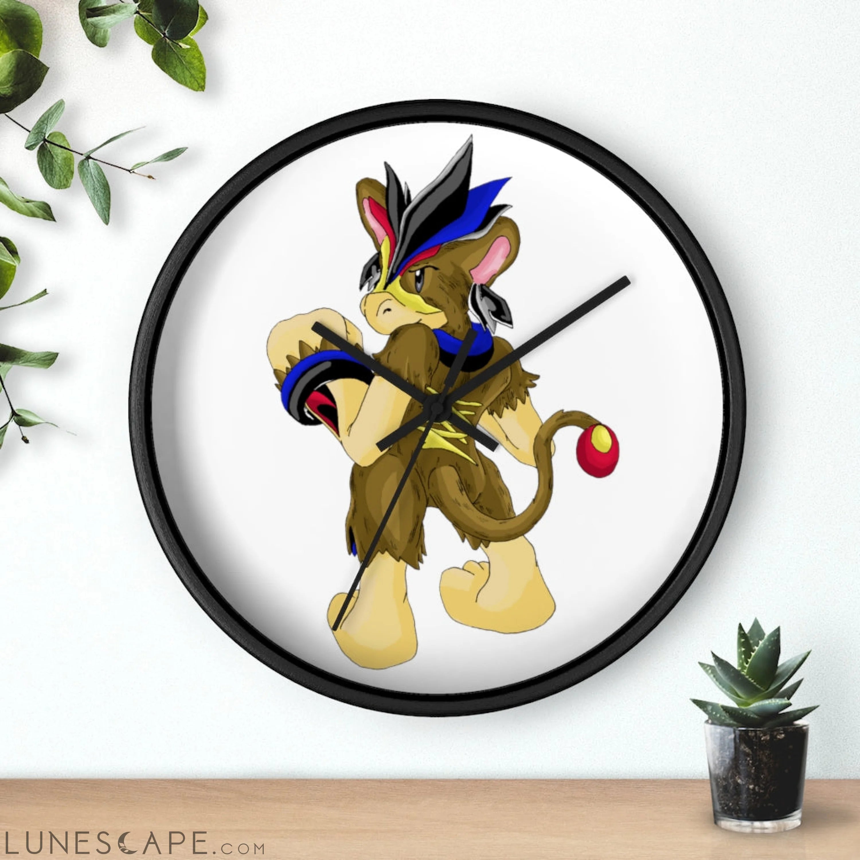 Moongenchen Wall clock LUNESCAPE