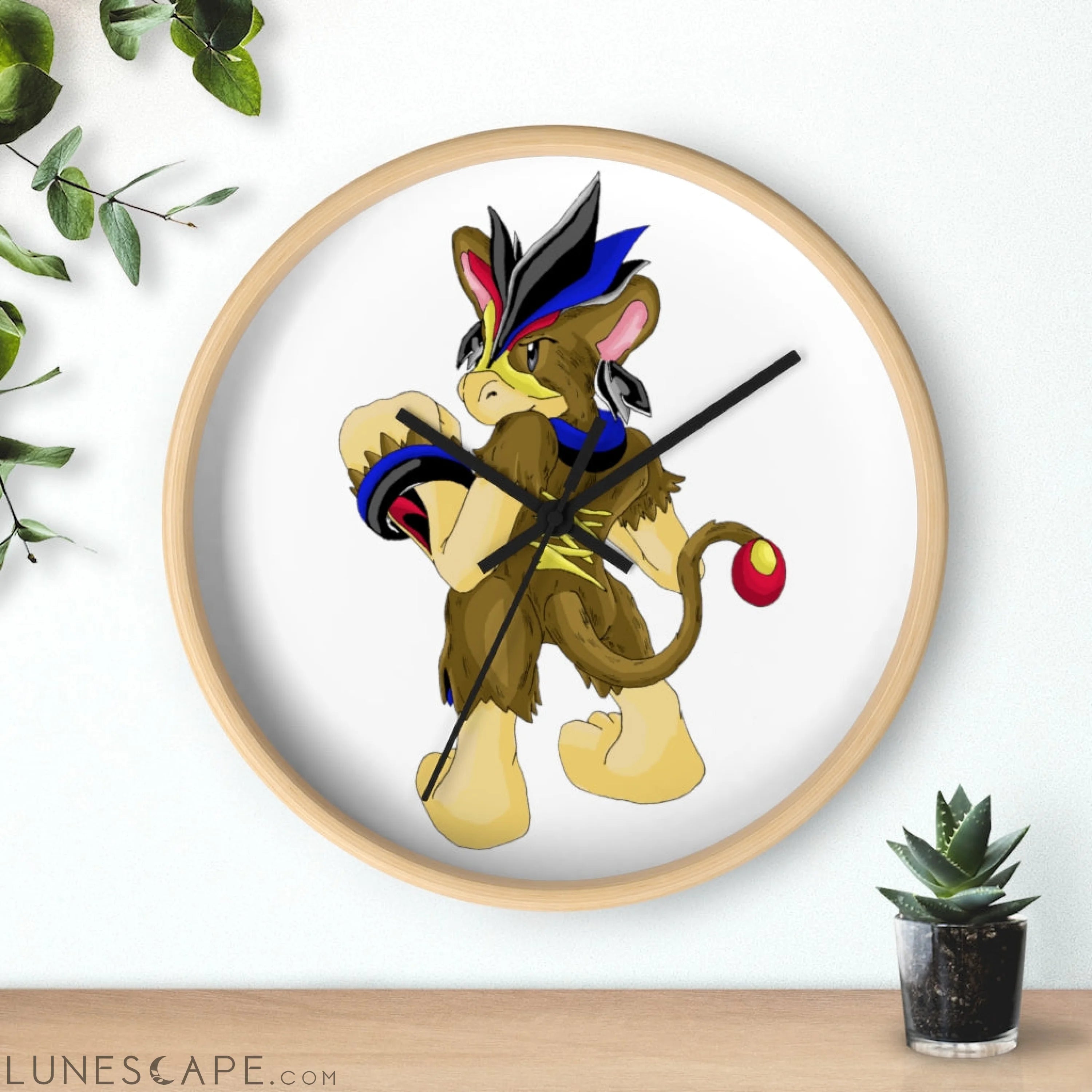 Moongenchen Wall clock LUNESCAPE