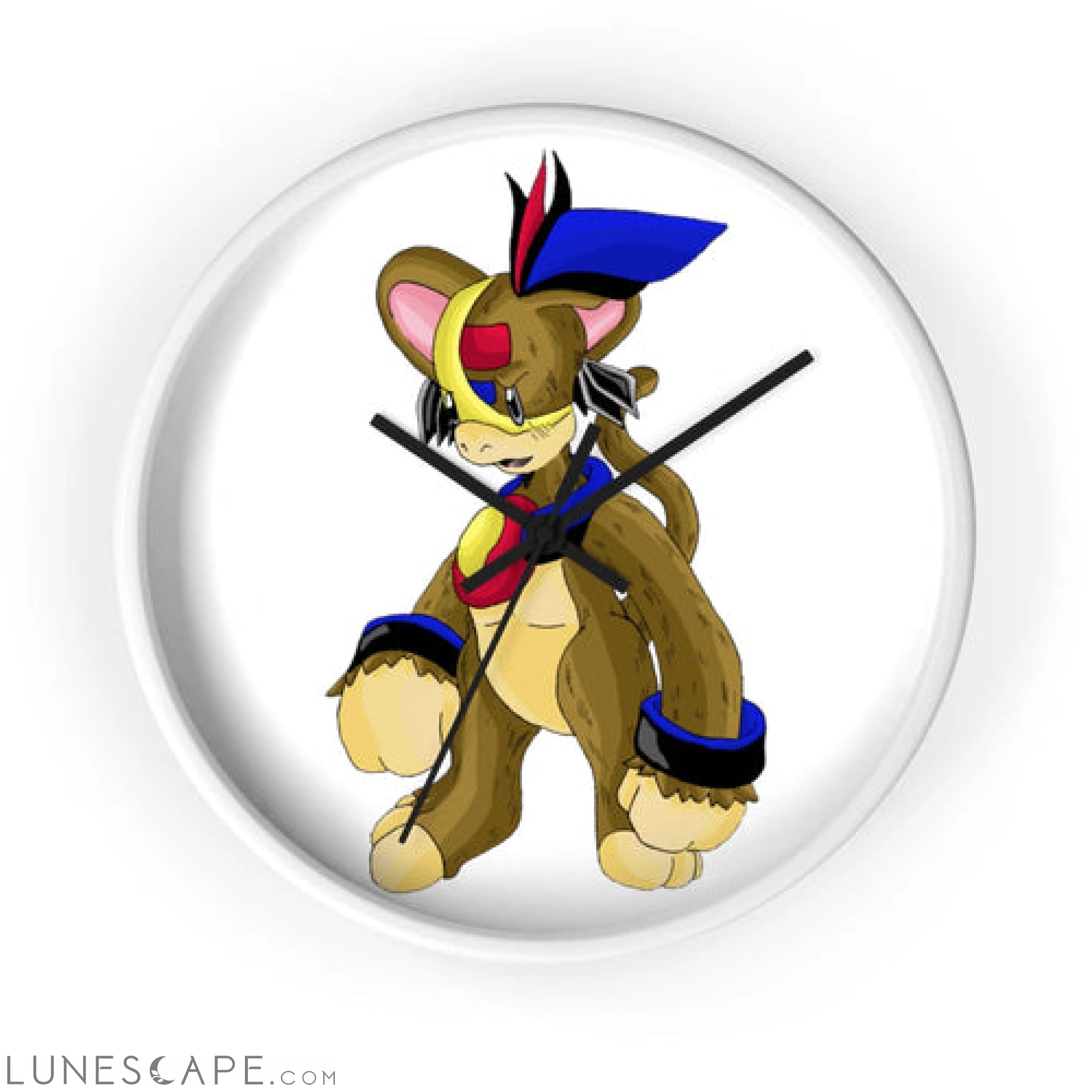 Moongenki Wall clock LUNESCAPE