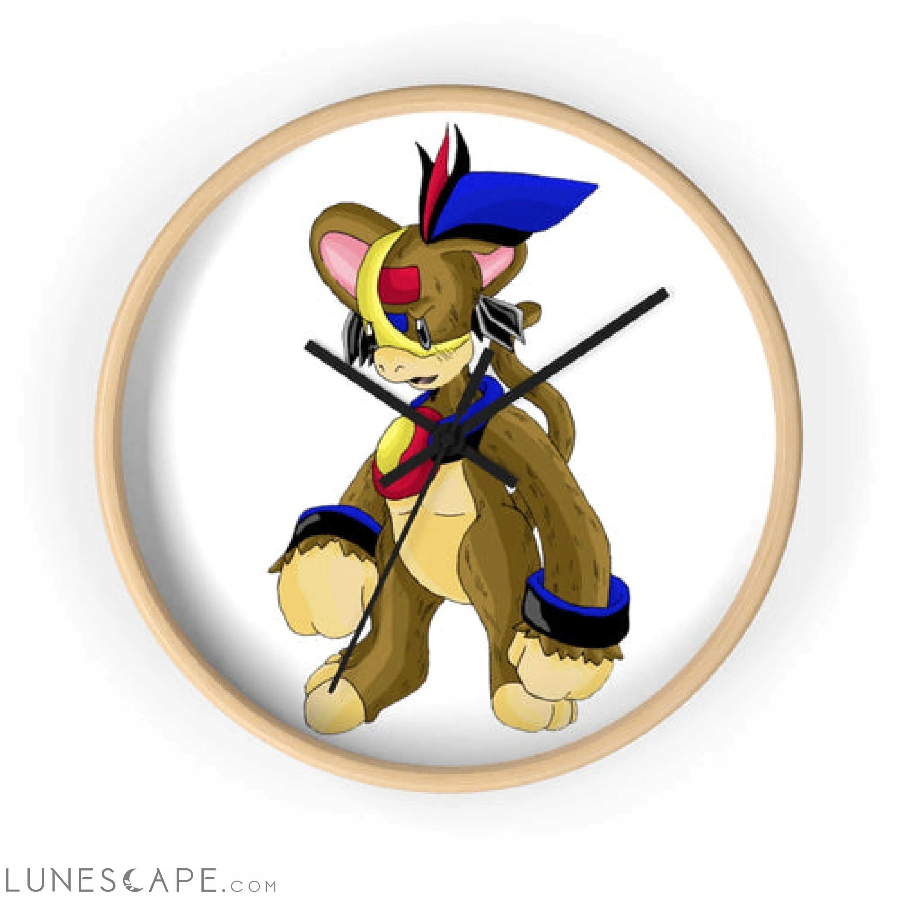 Moongenki Wall clock LUNESCAPE