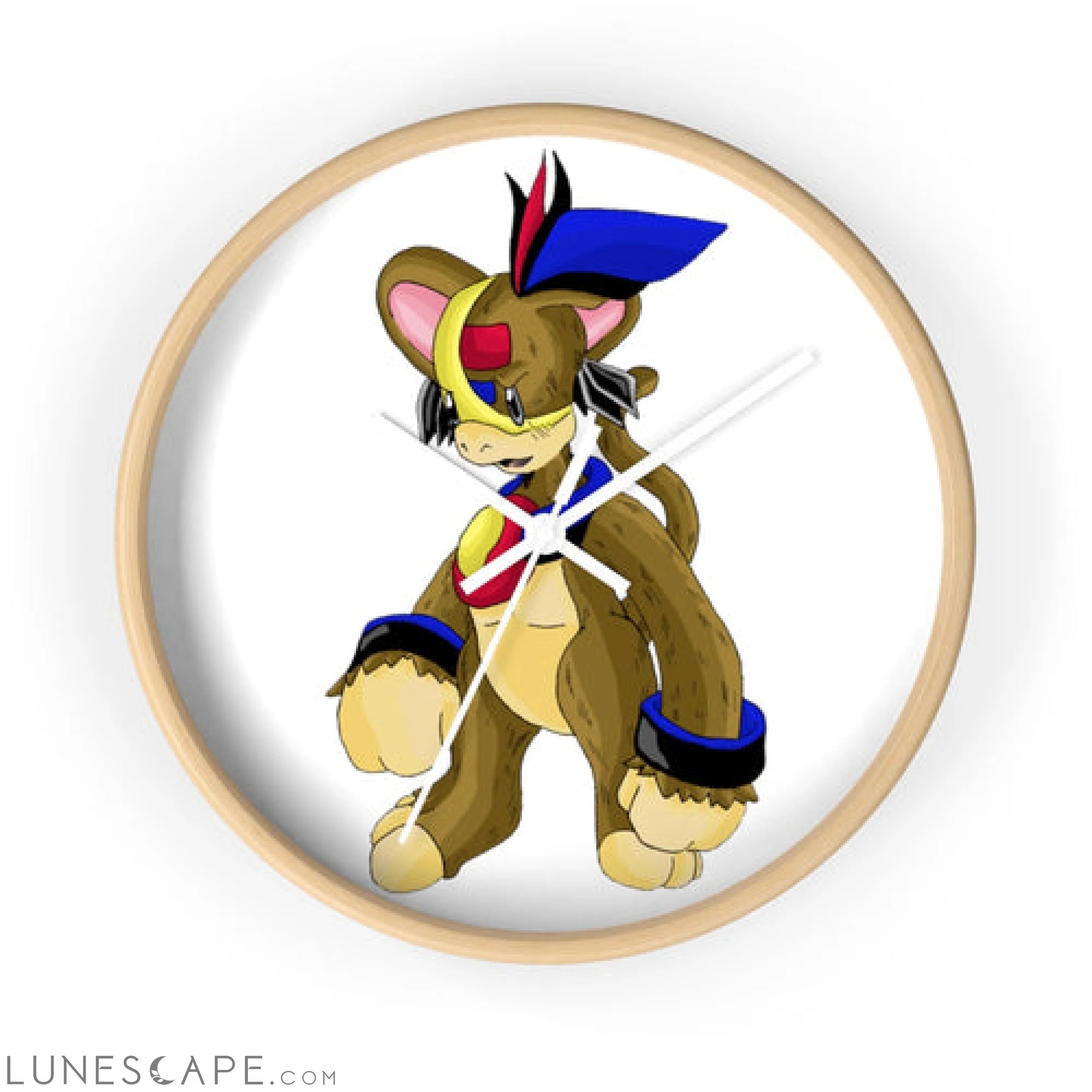 Moongenki Wall clock LUNESCAPE