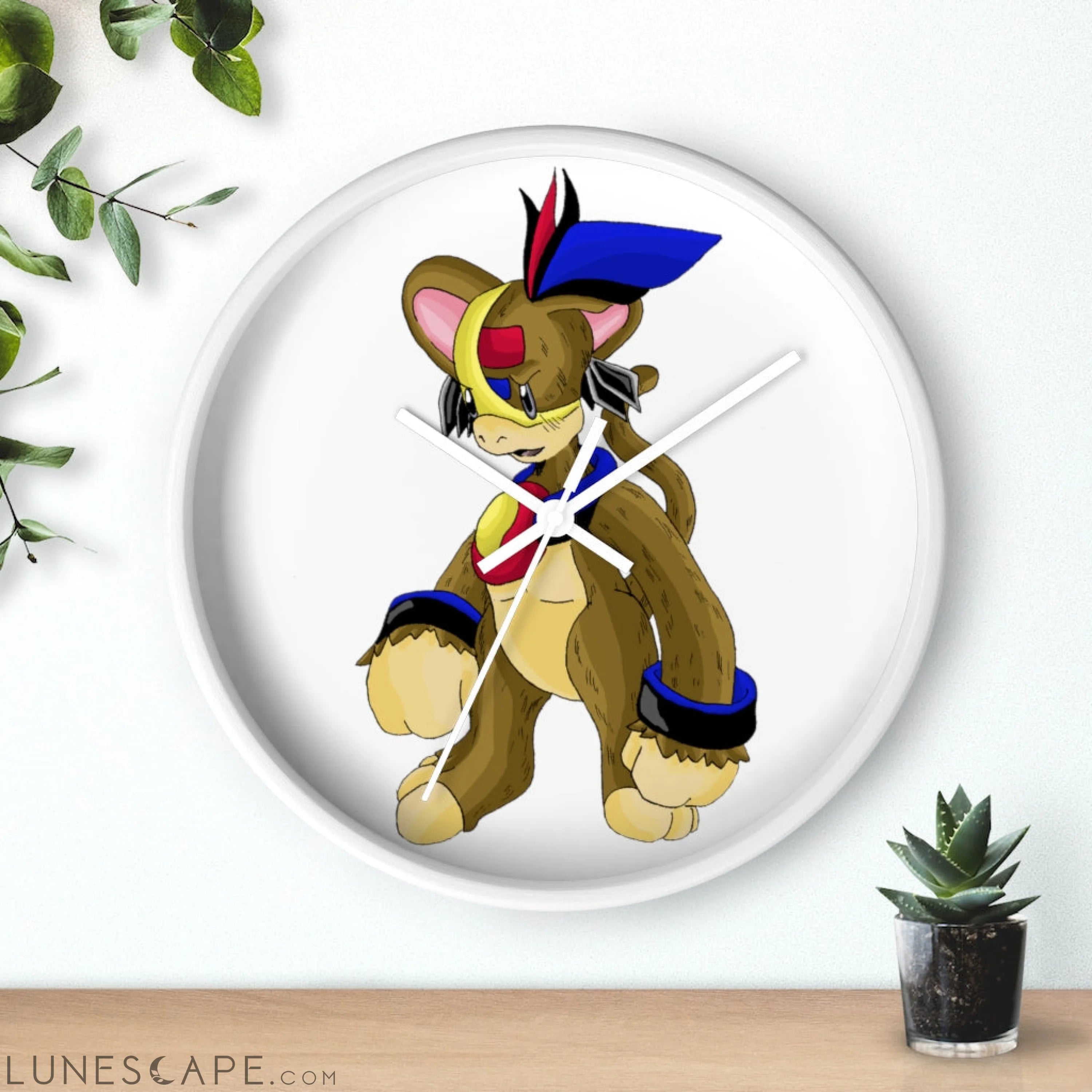 Moongenki Wall clock LUNESCAPE