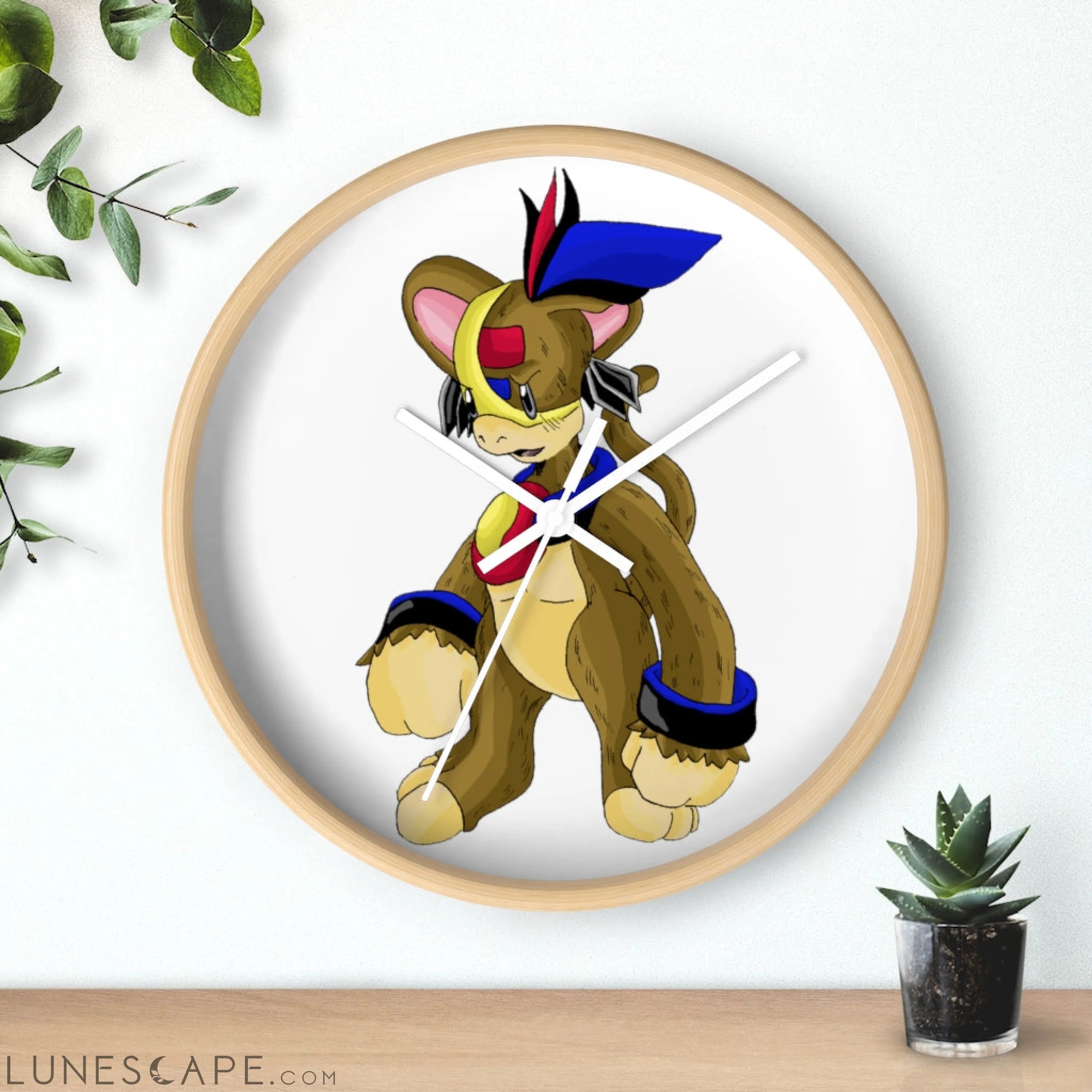 Moongenki Wall clock LUNESCAPE