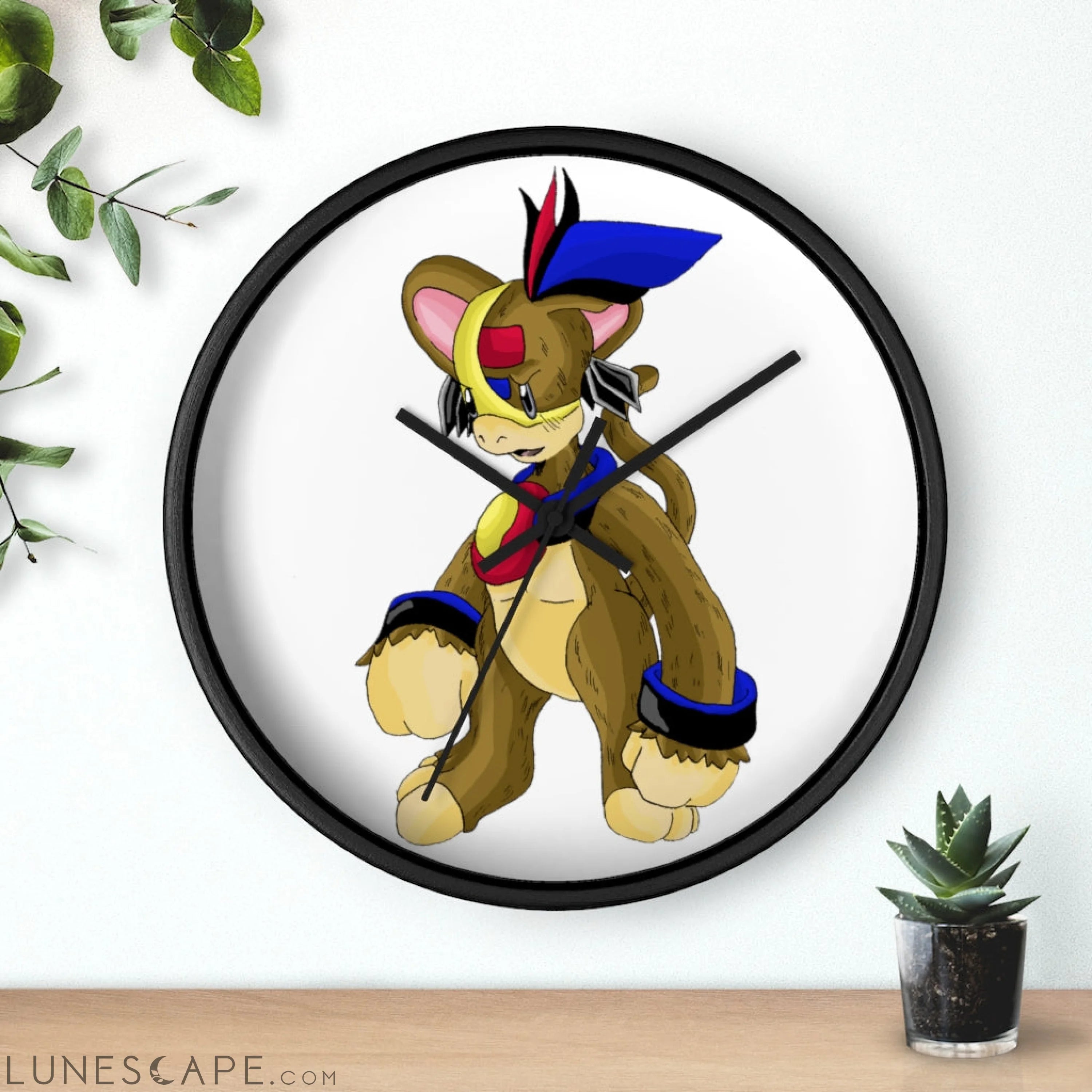 Moongenki Wall clock LUNESCAPE