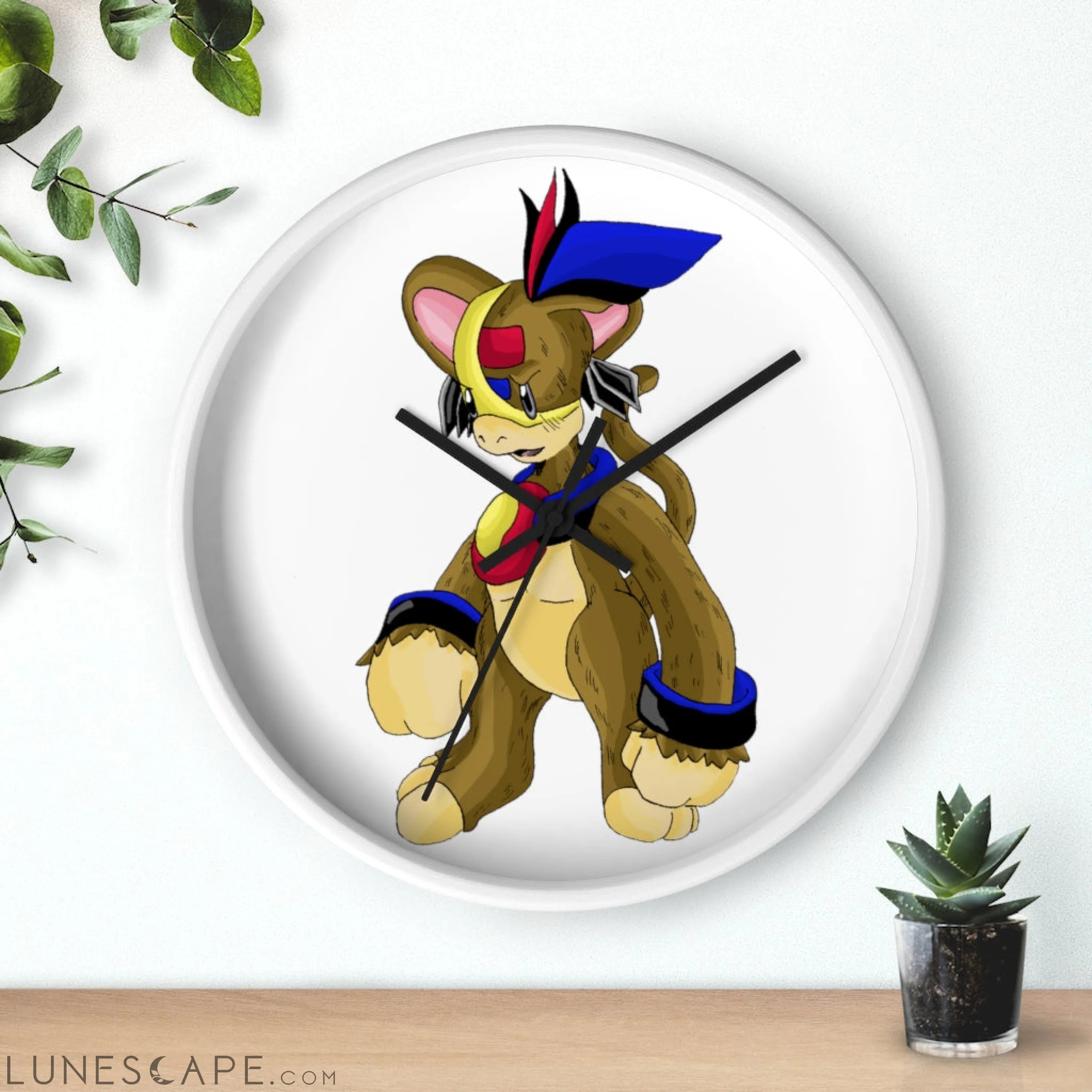 Moongenki Wall clock LUNESCAPE
