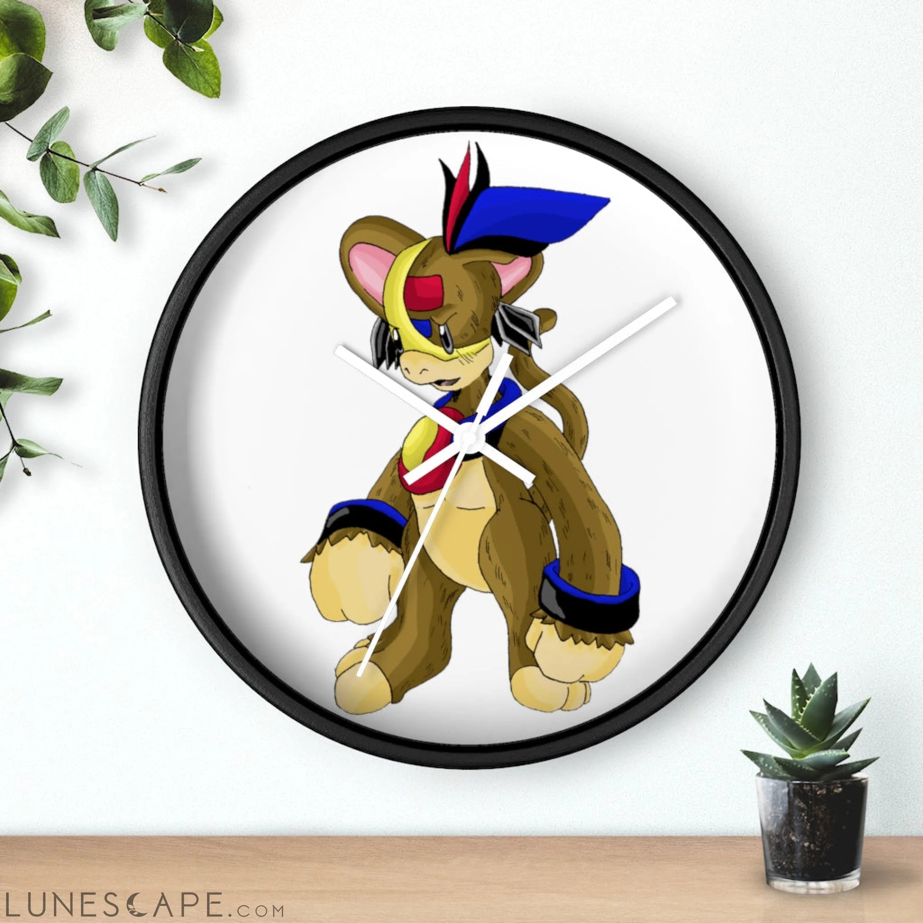 Moongenki Wall clock LUNESCAPE