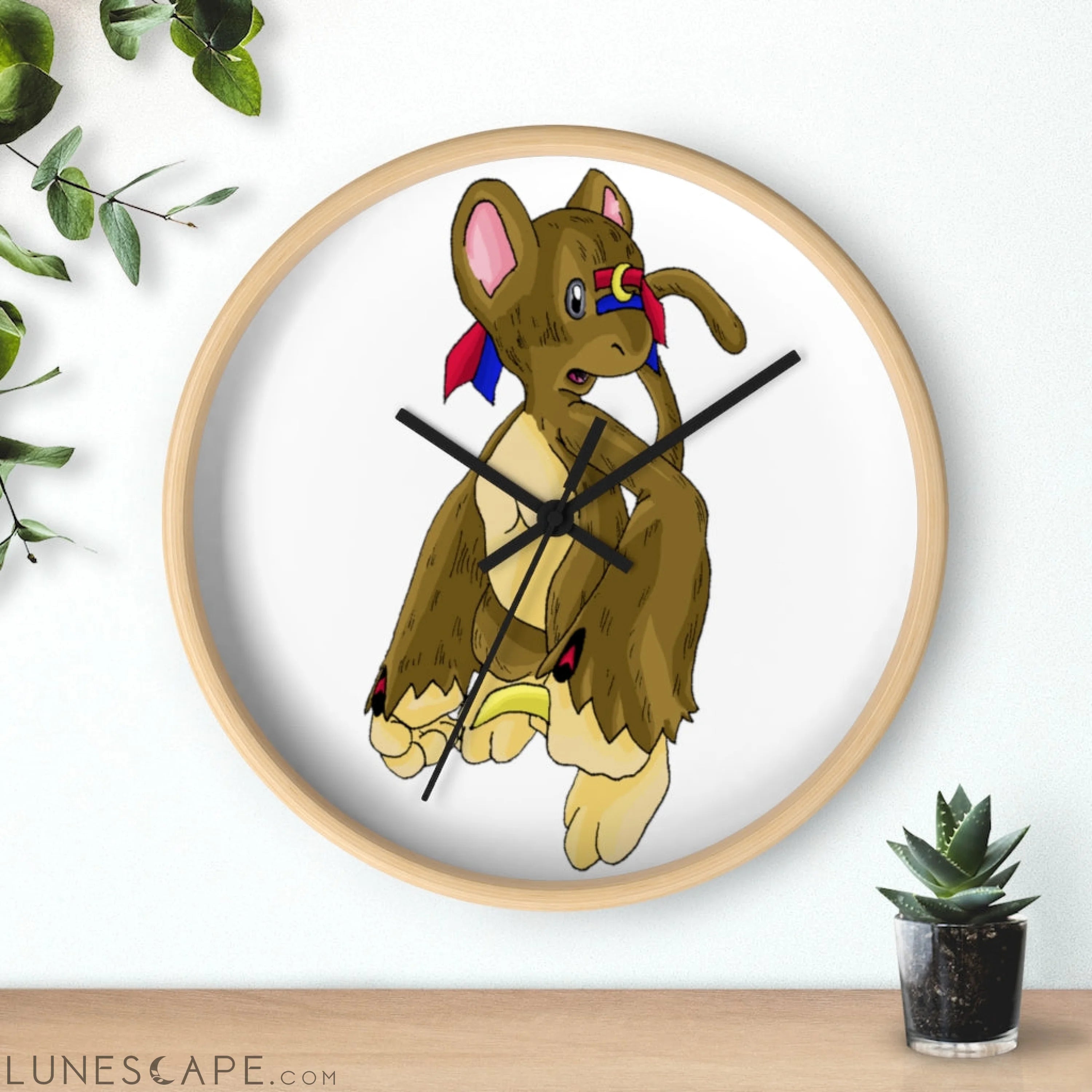 Moonki Wall clock LUNESCAPE