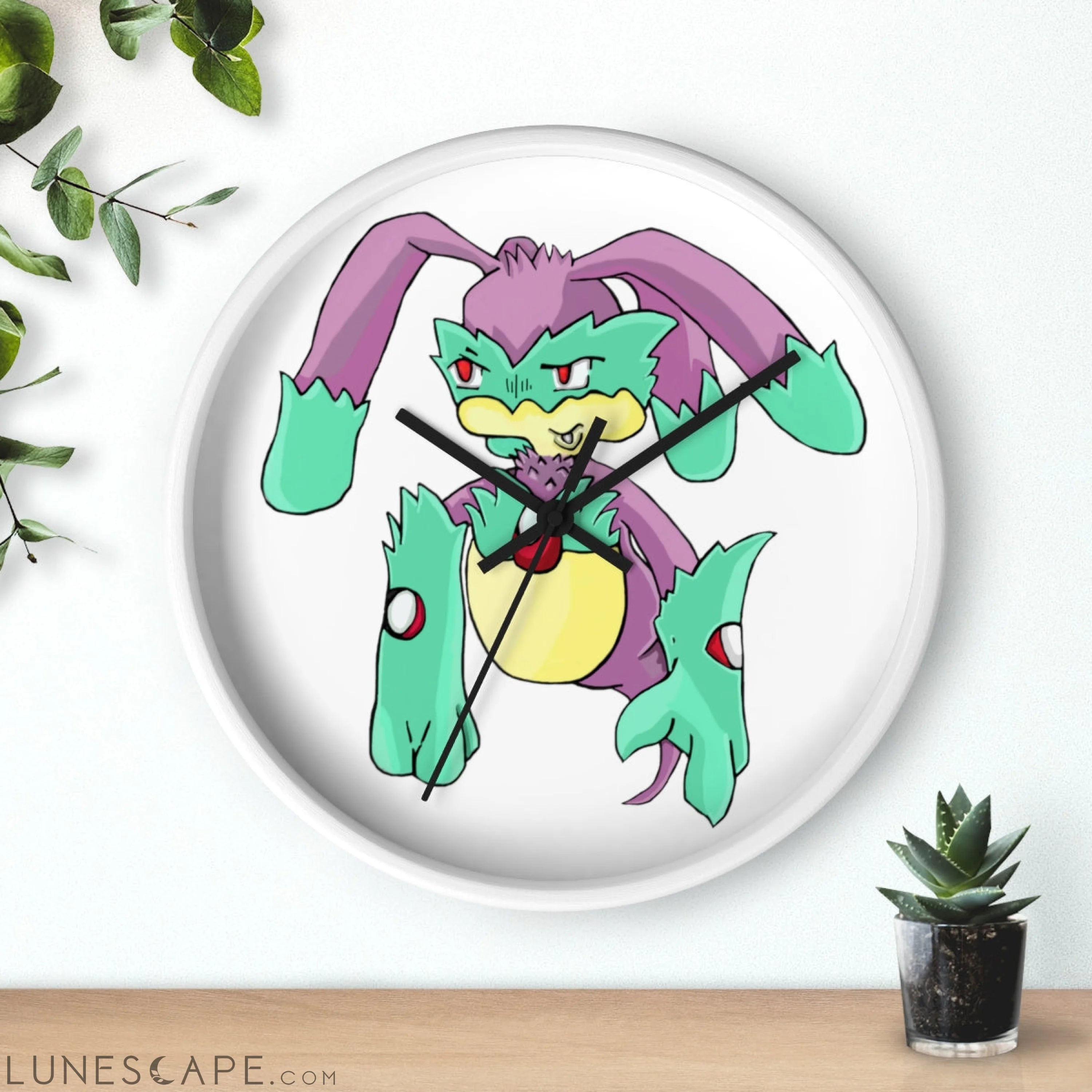 Morphesis Wall clock LUNESCAPE