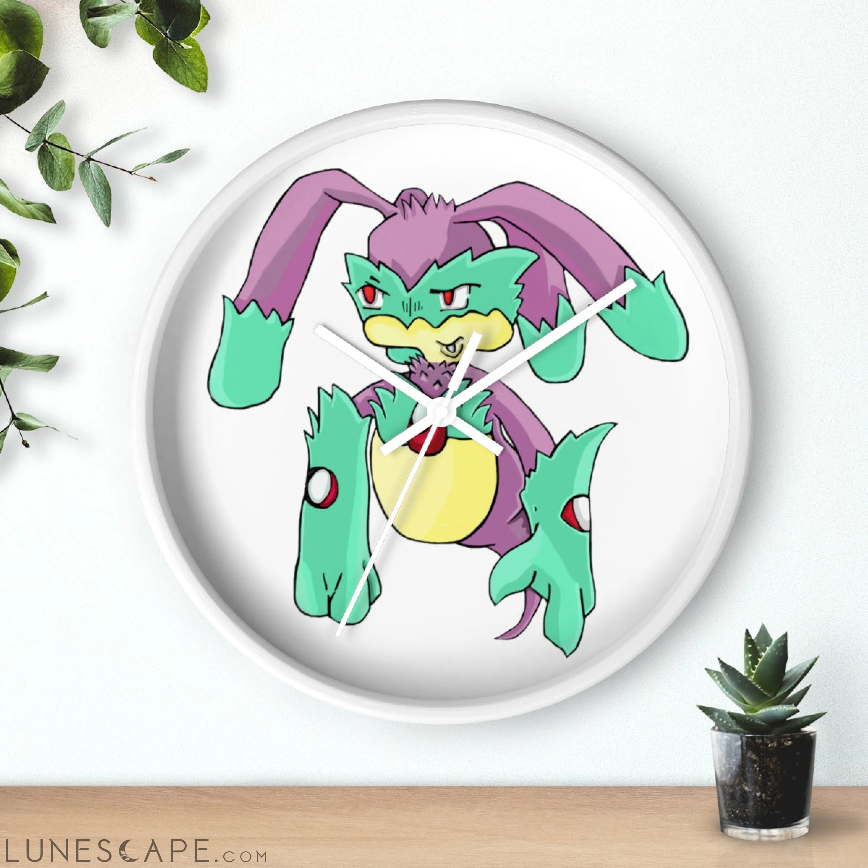 Morphesis Wall clock LUNESCAPE