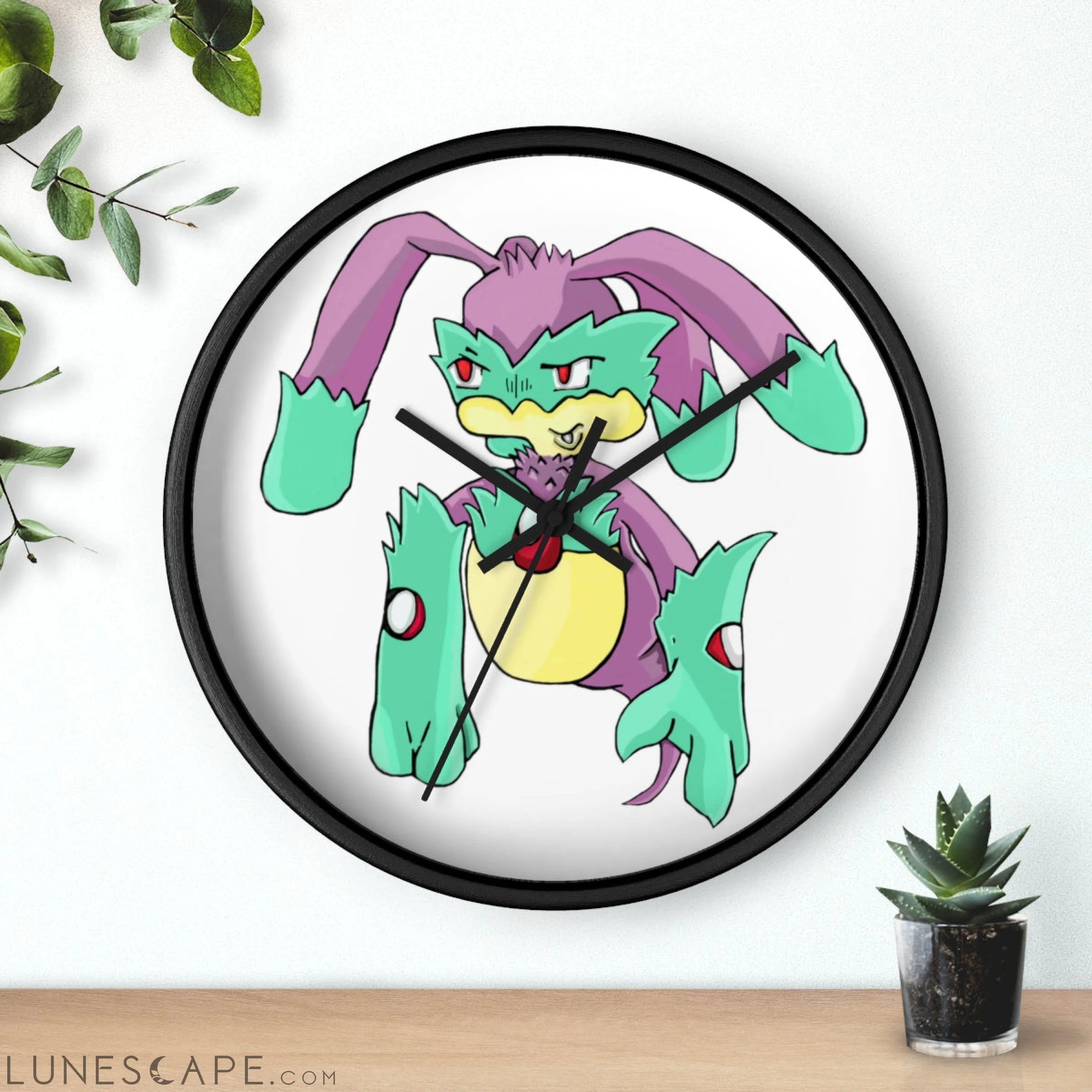 Morphesis Wall clock LUNESCAPE