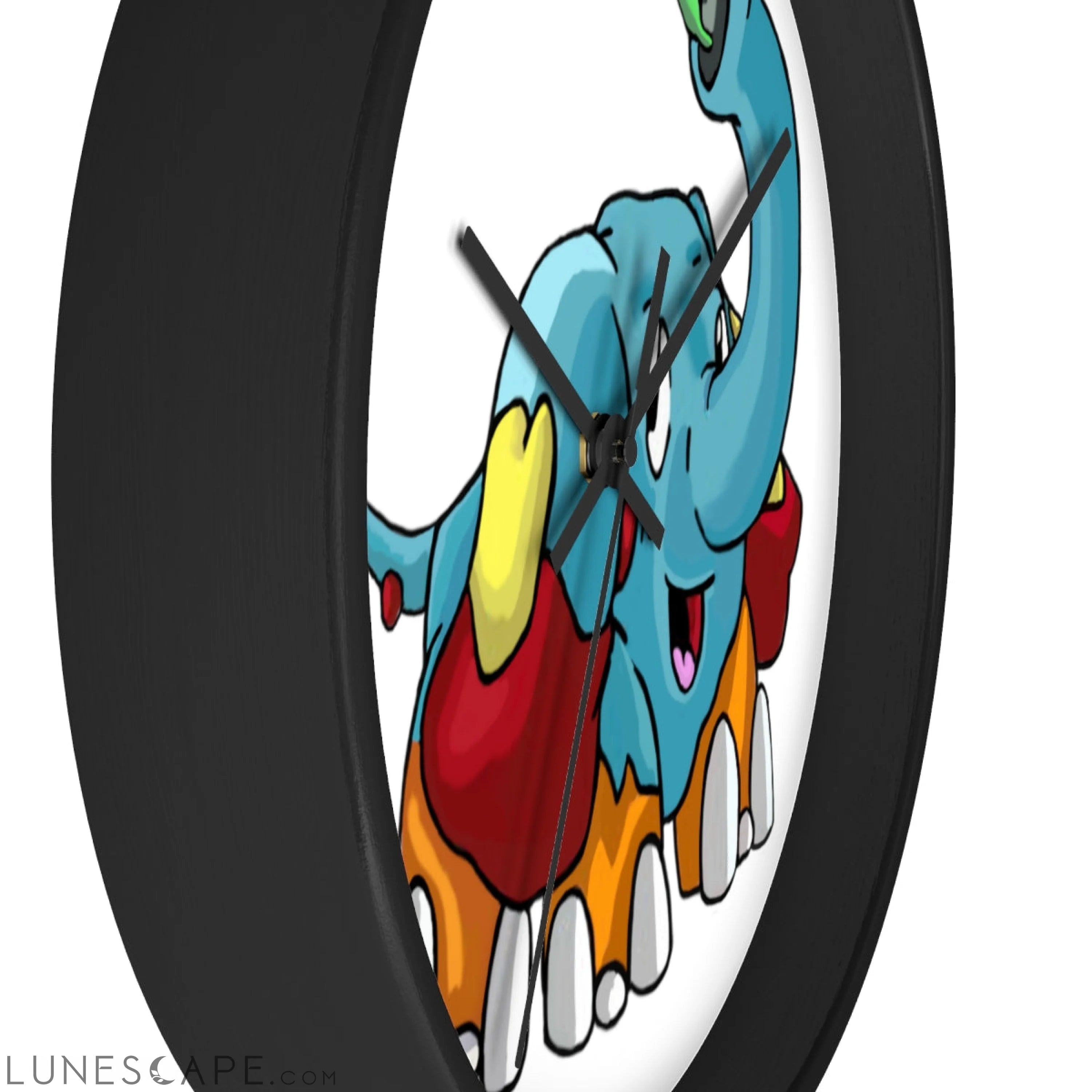 Mudphant Wall clock LUNESCAPE