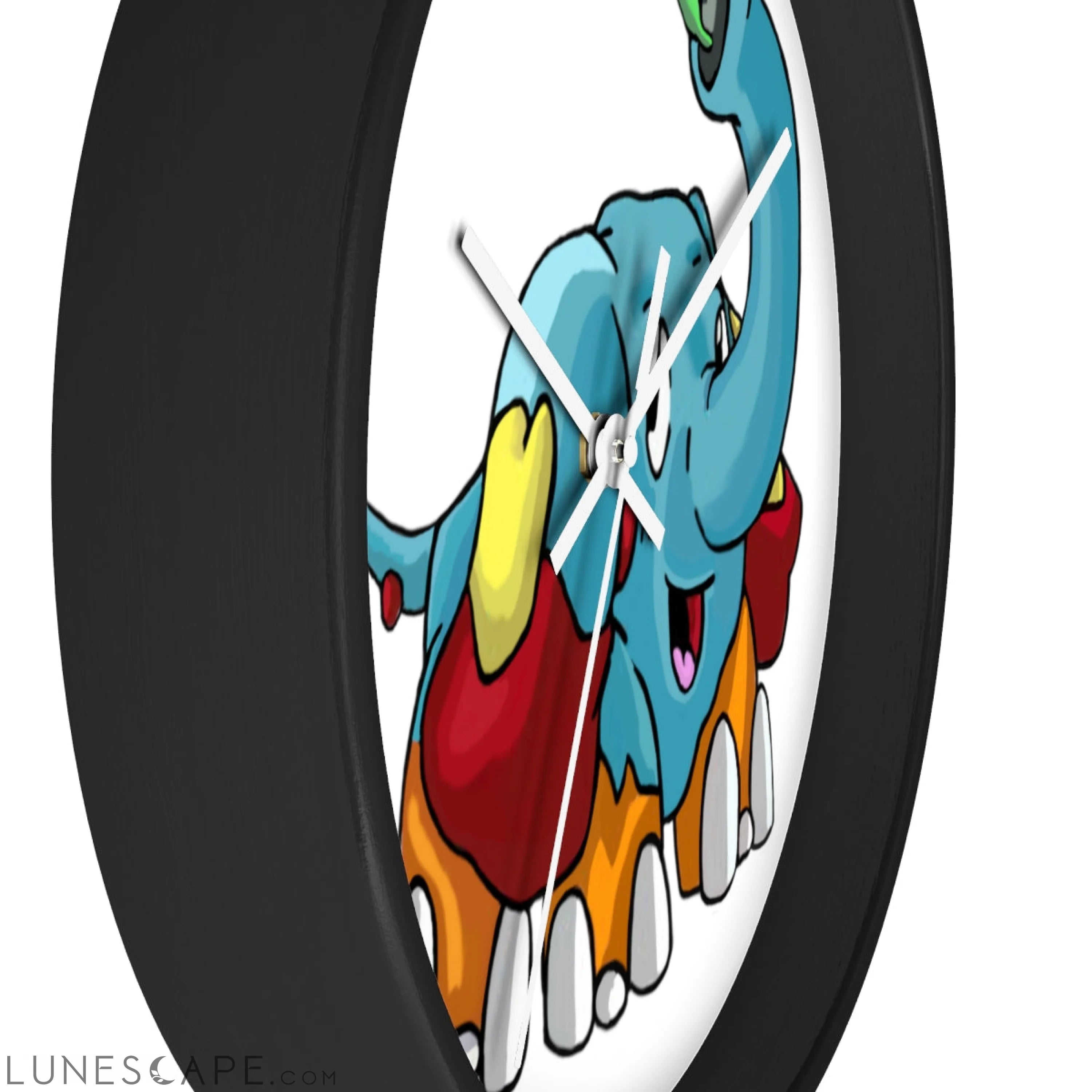 Mudphant Wall clock LUNESCAPE