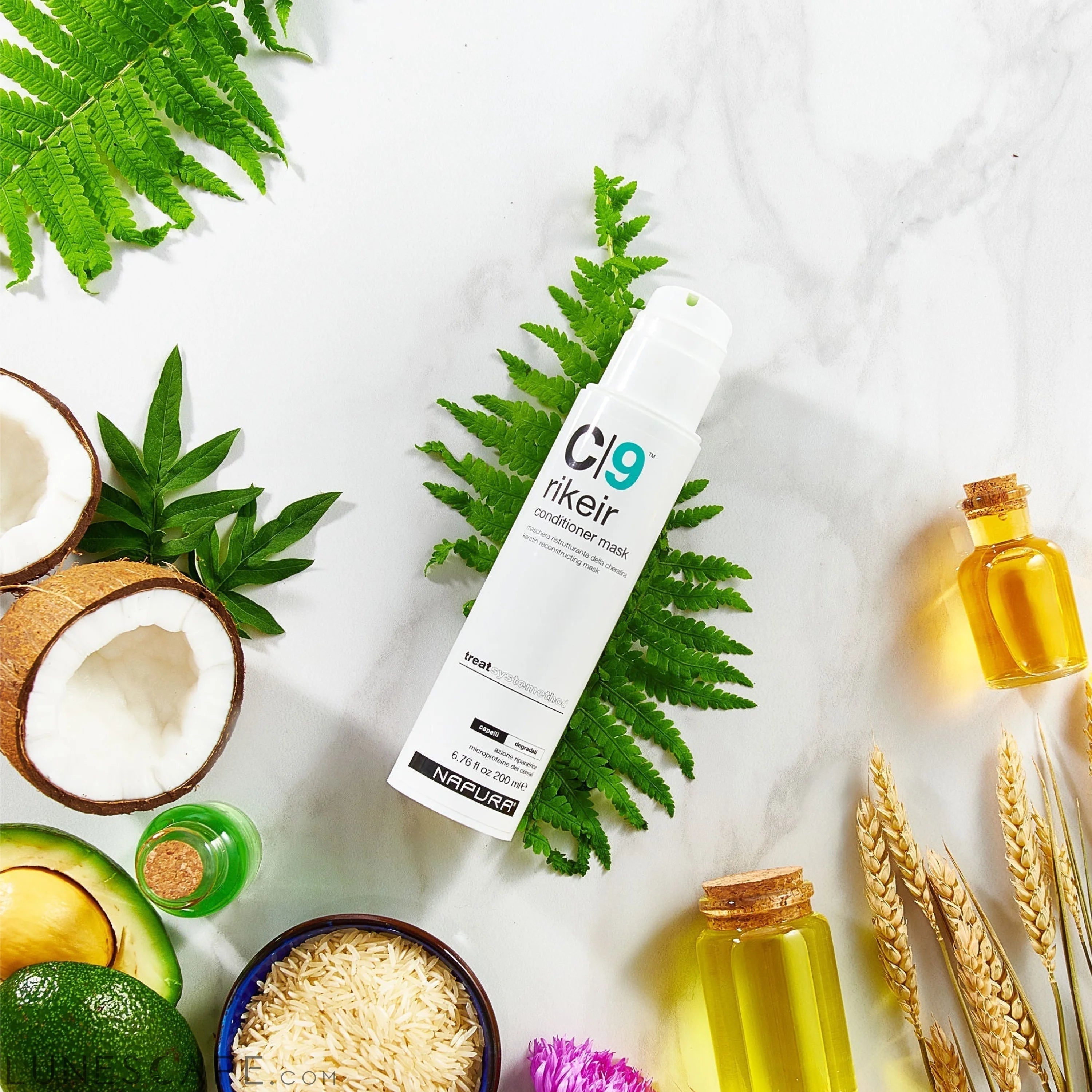 NAPURA C9 (6.76 fl oz) Professional Deep Conditioning Hair Mask LUNESCAPE