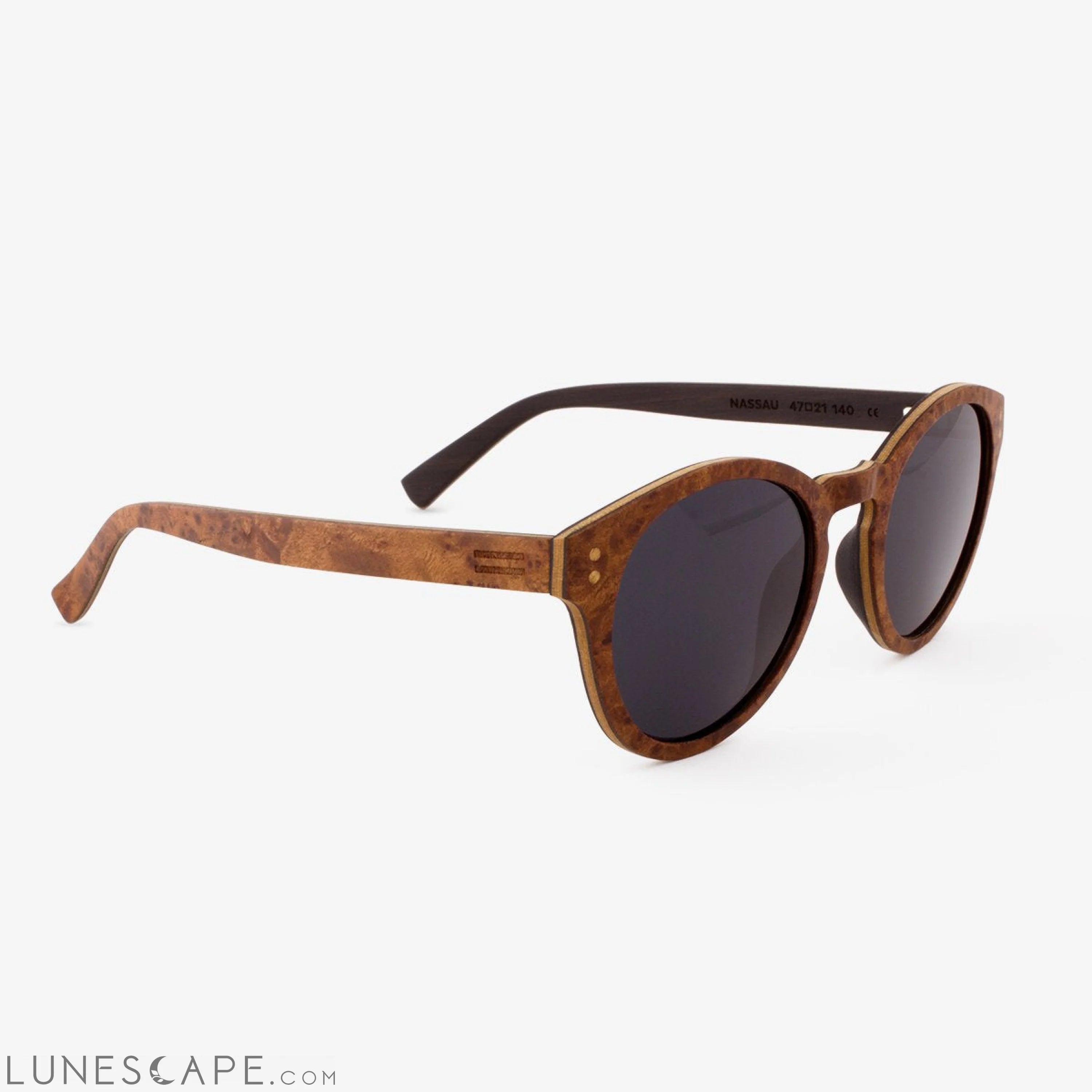 Nassau - Wood Sunglasses LUNESCAPE
