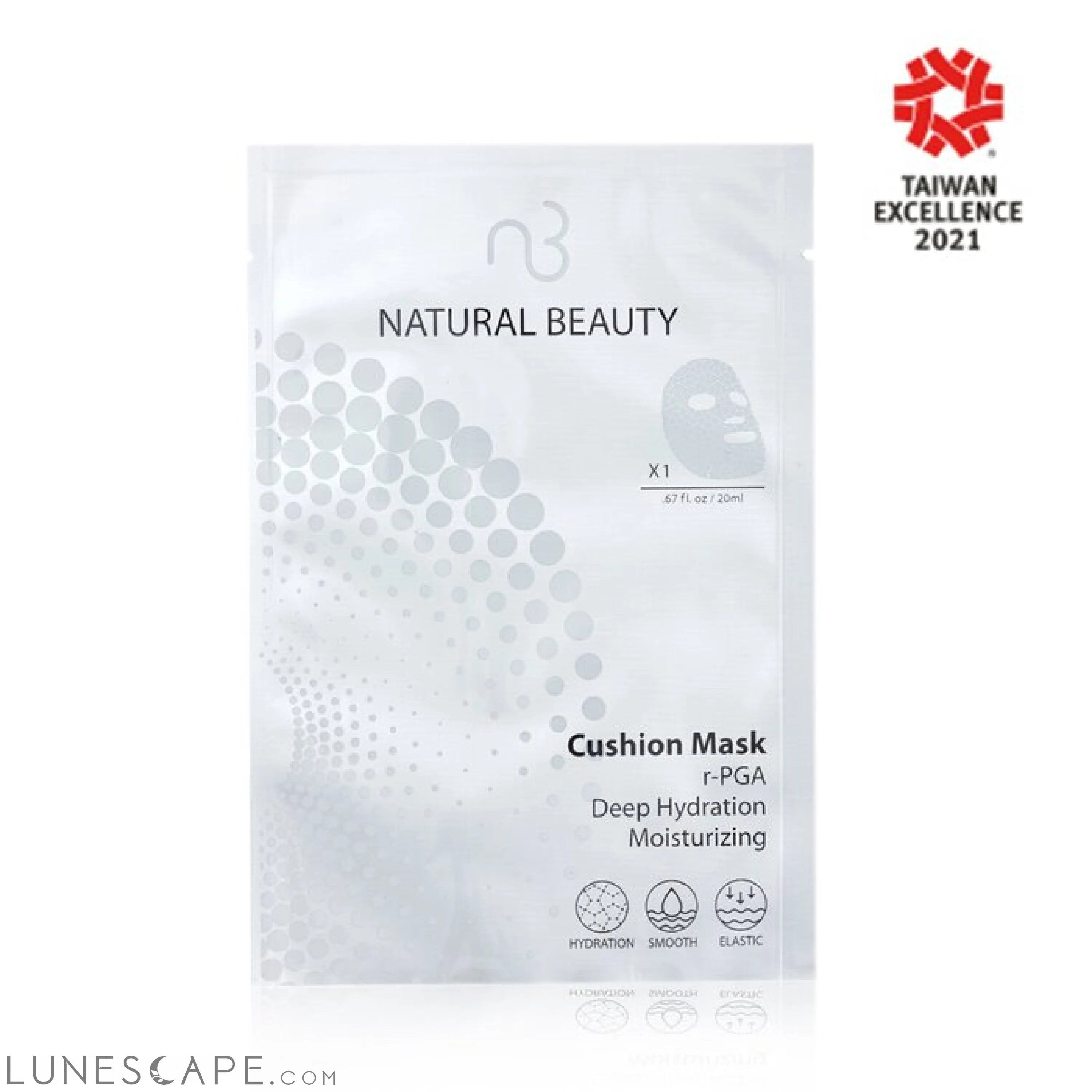 NATURAL BEAUTY - R-Pga Deep Hydration Moisturizing Cushion Mask LUNESCAPE