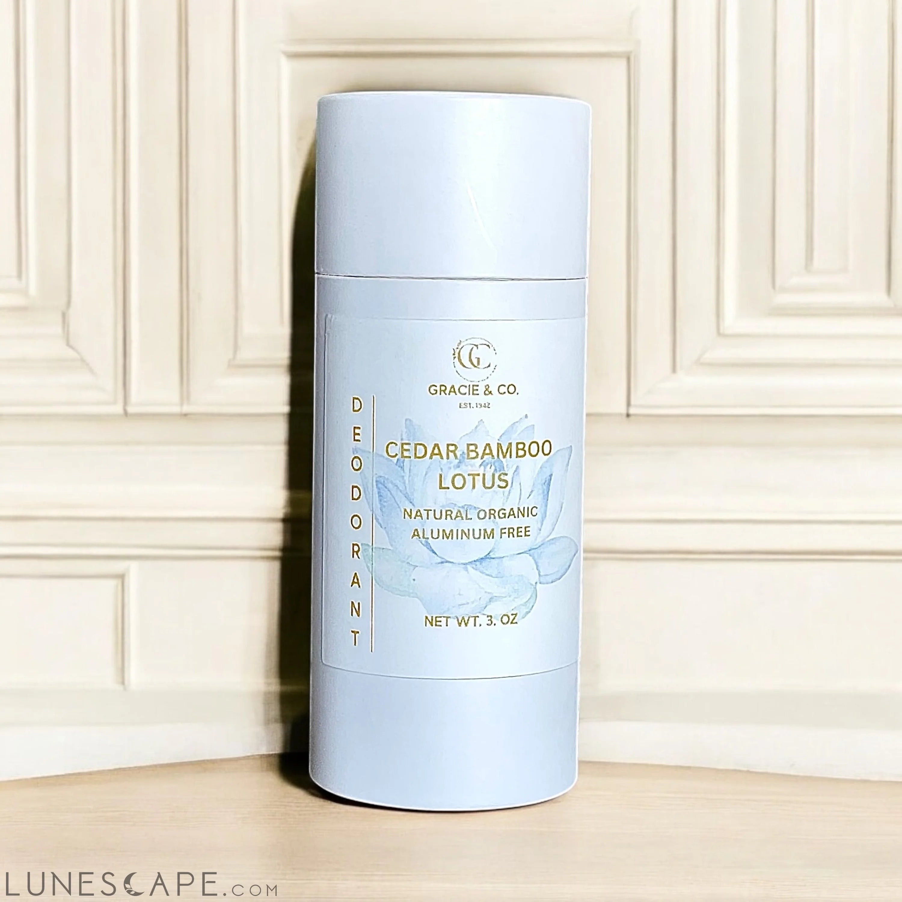 Natural Organic Deodorant/Antiperspirant Cream LUNESCAPE