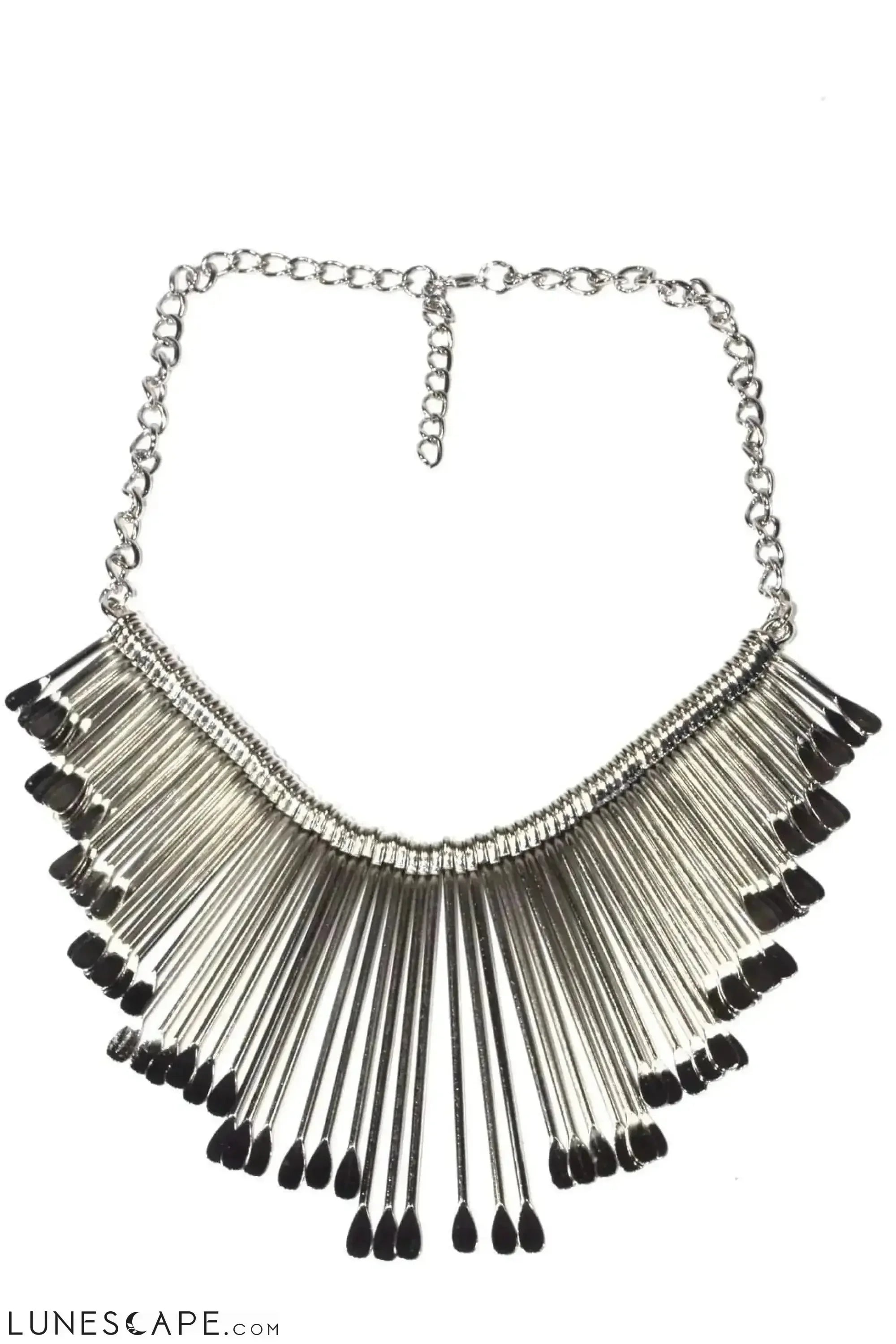 Needle Necklace - Gold LUNESCAPE