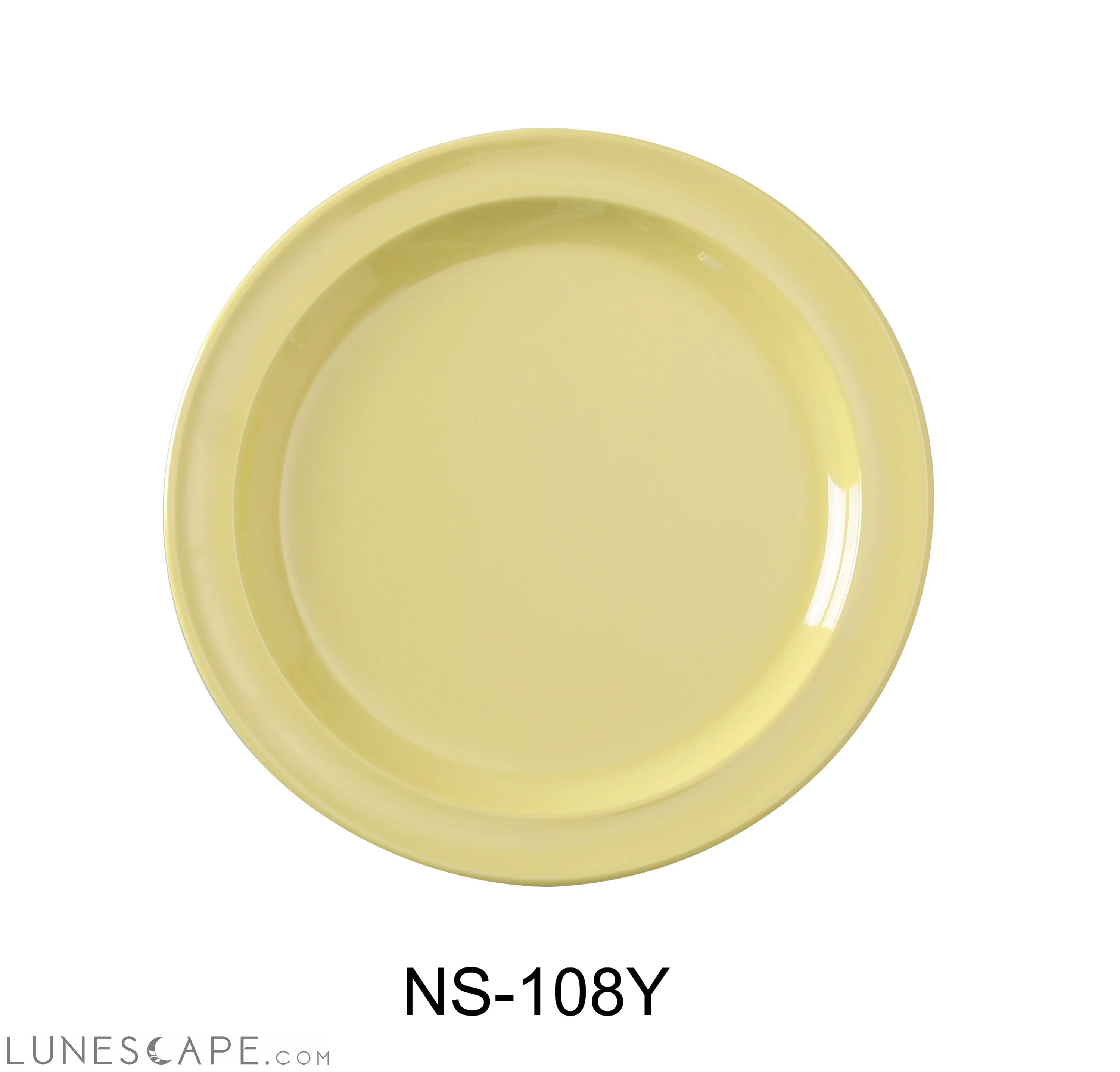 Nessico Round Dinner Salad Plate LUNESCAPE
