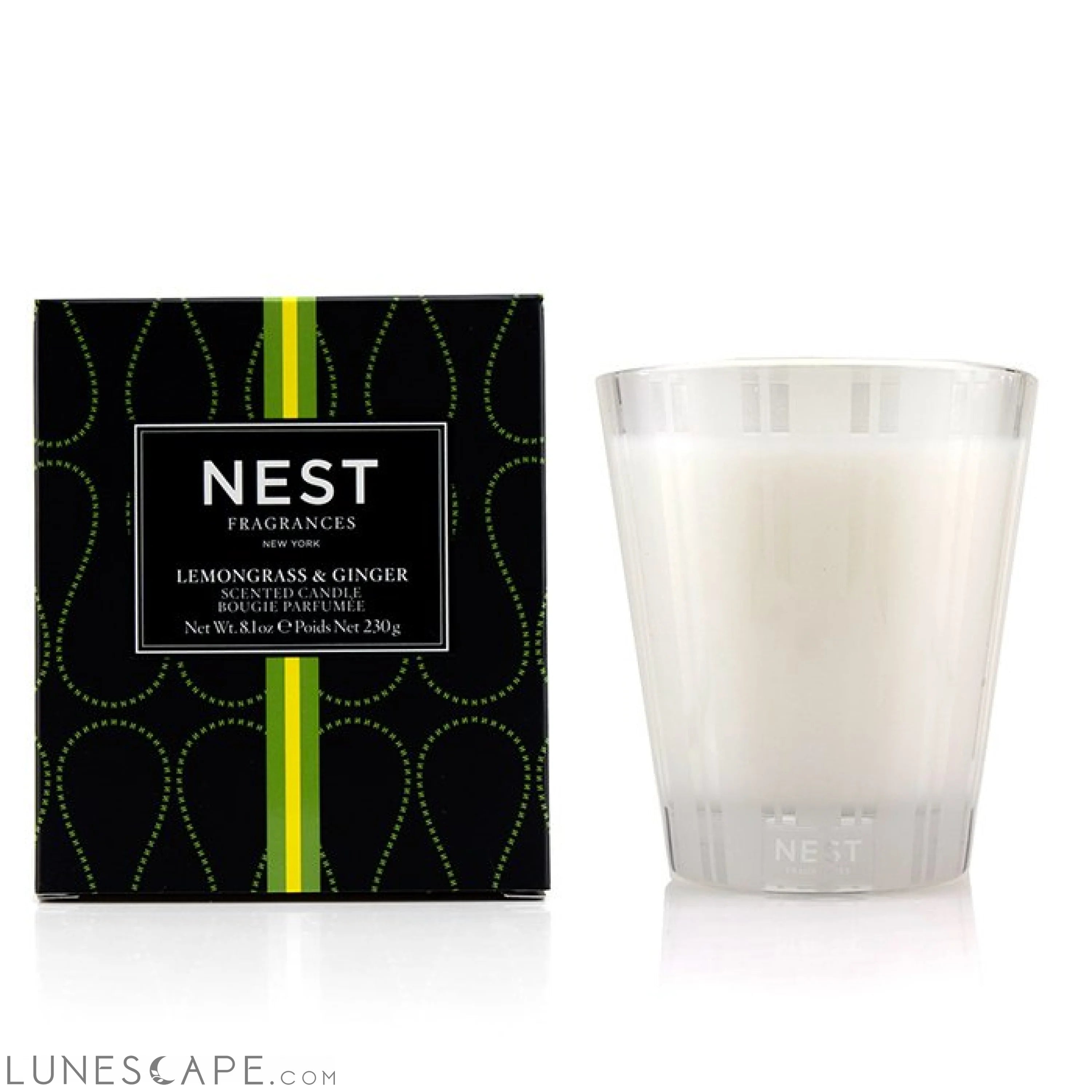 NEST - Scented Candle - Lemongrass & Ginger LUNESCAPE