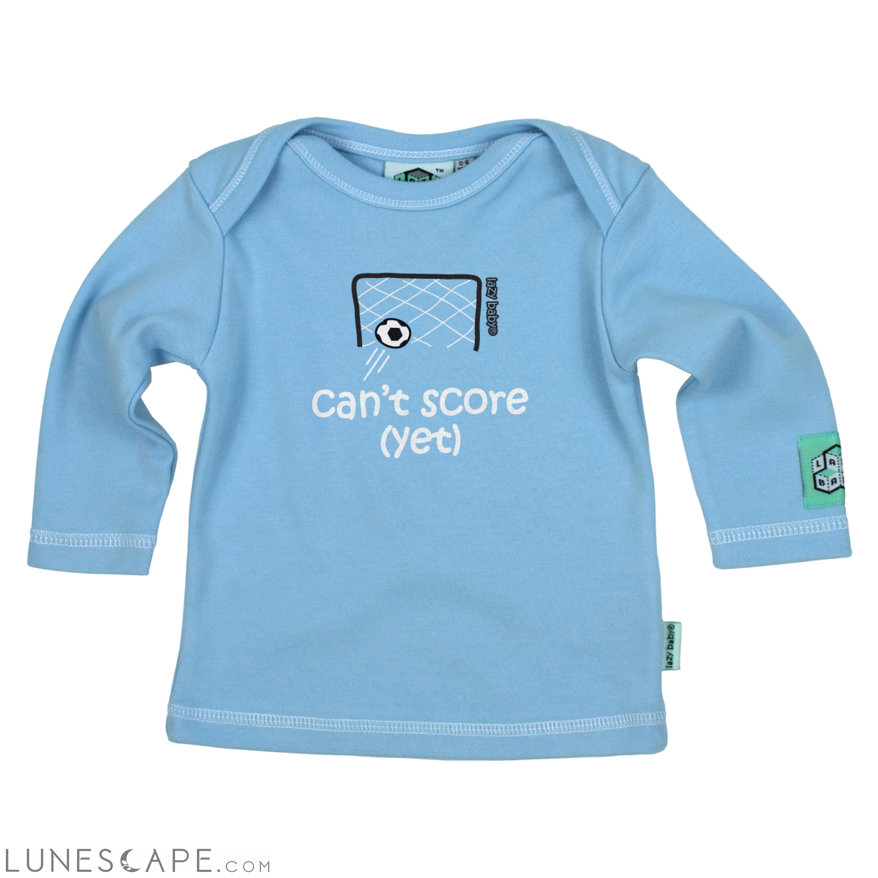 Newborn Gift for Footballers - Can't Score Yet LUNESCAPE