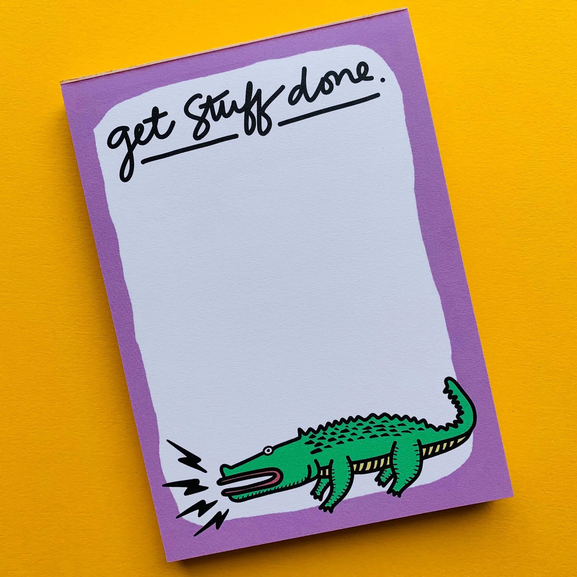 Notepad / To-Do List - Get Stuff Done (Alligator) LUNESCAPE