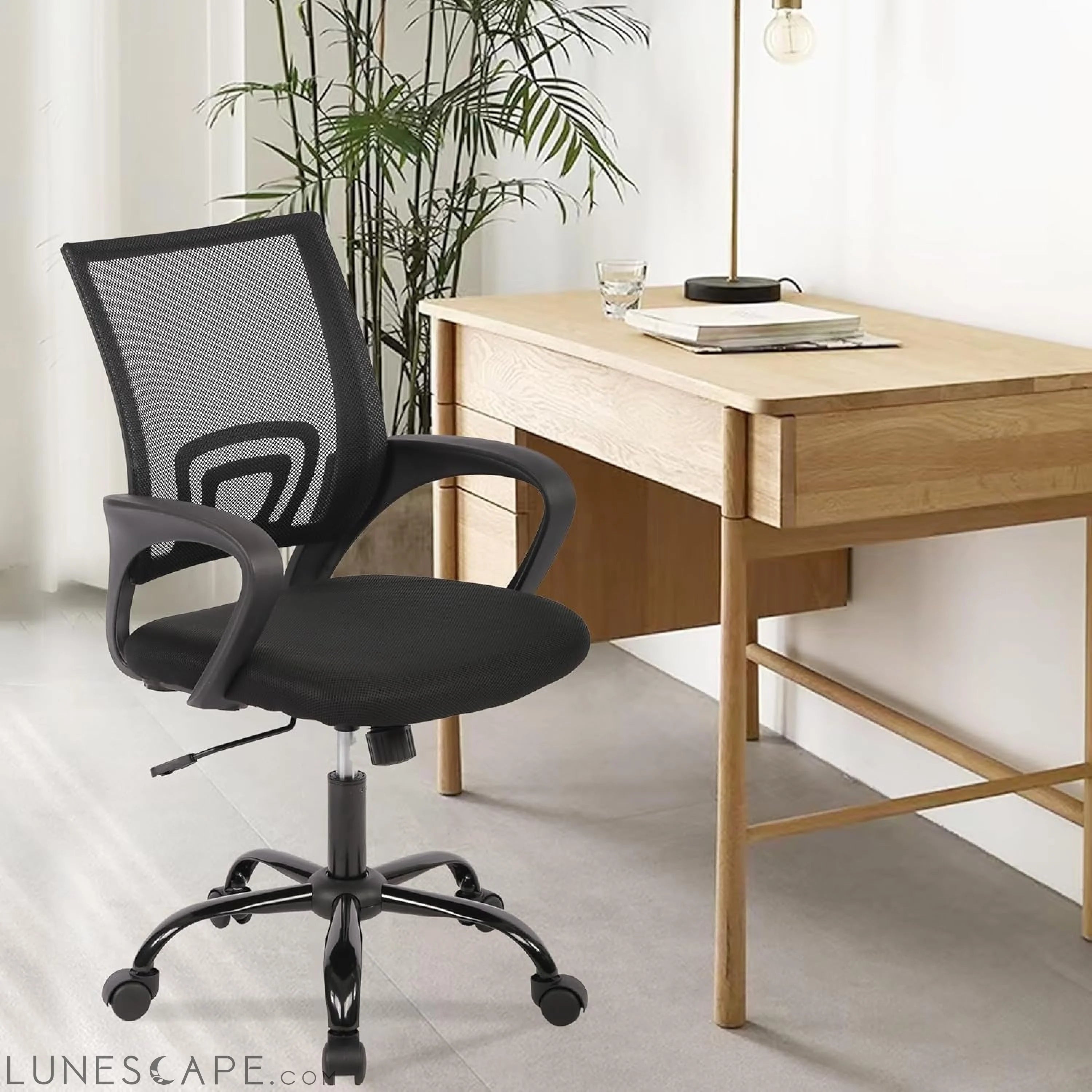 Office Chair Computer Chair Ergonomic Cheap Desk Chair Adjustable LUNESCAPE