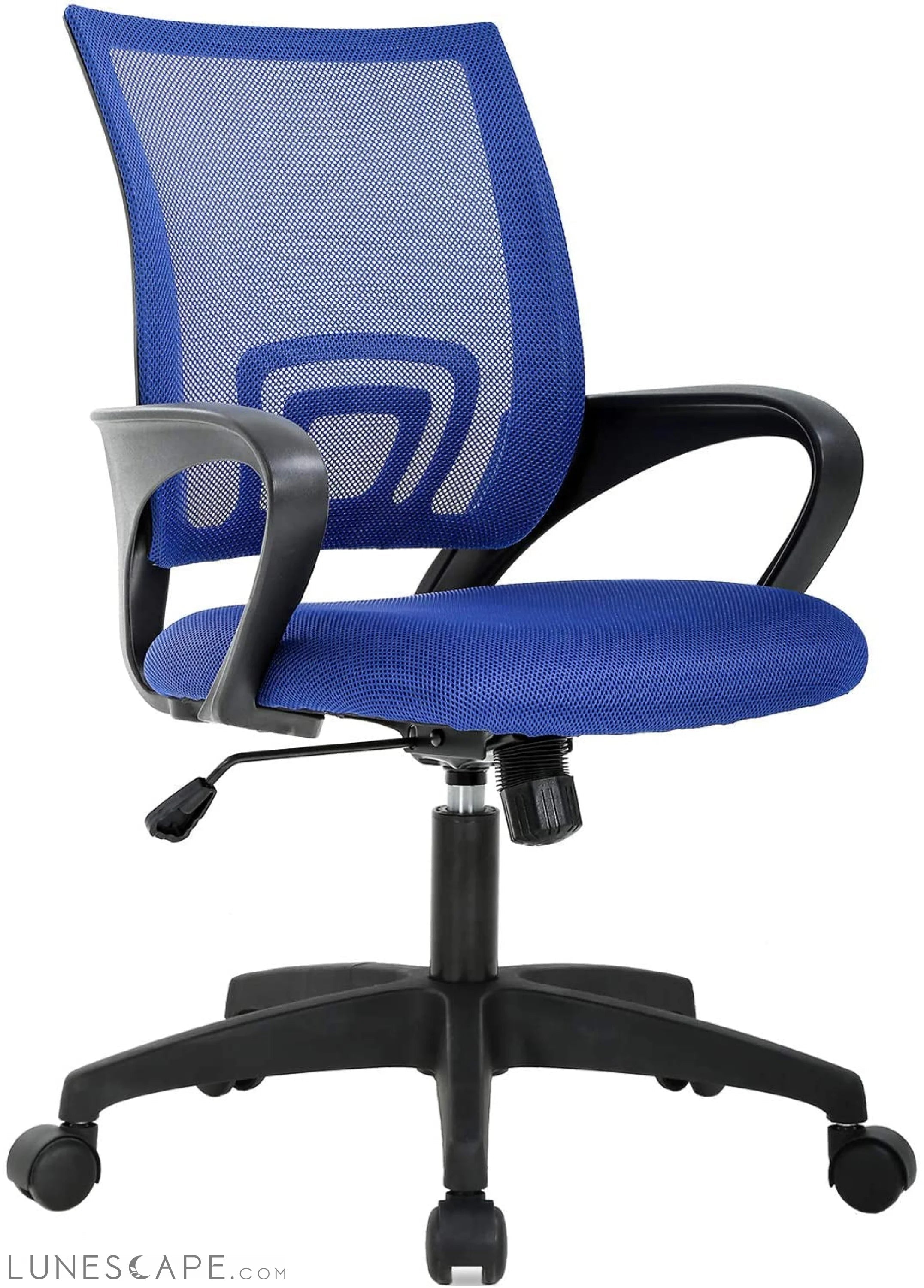 Office Chair Desk Chair Mesh Computer Chair with Lumbar Support Modern LUNESCAPE
