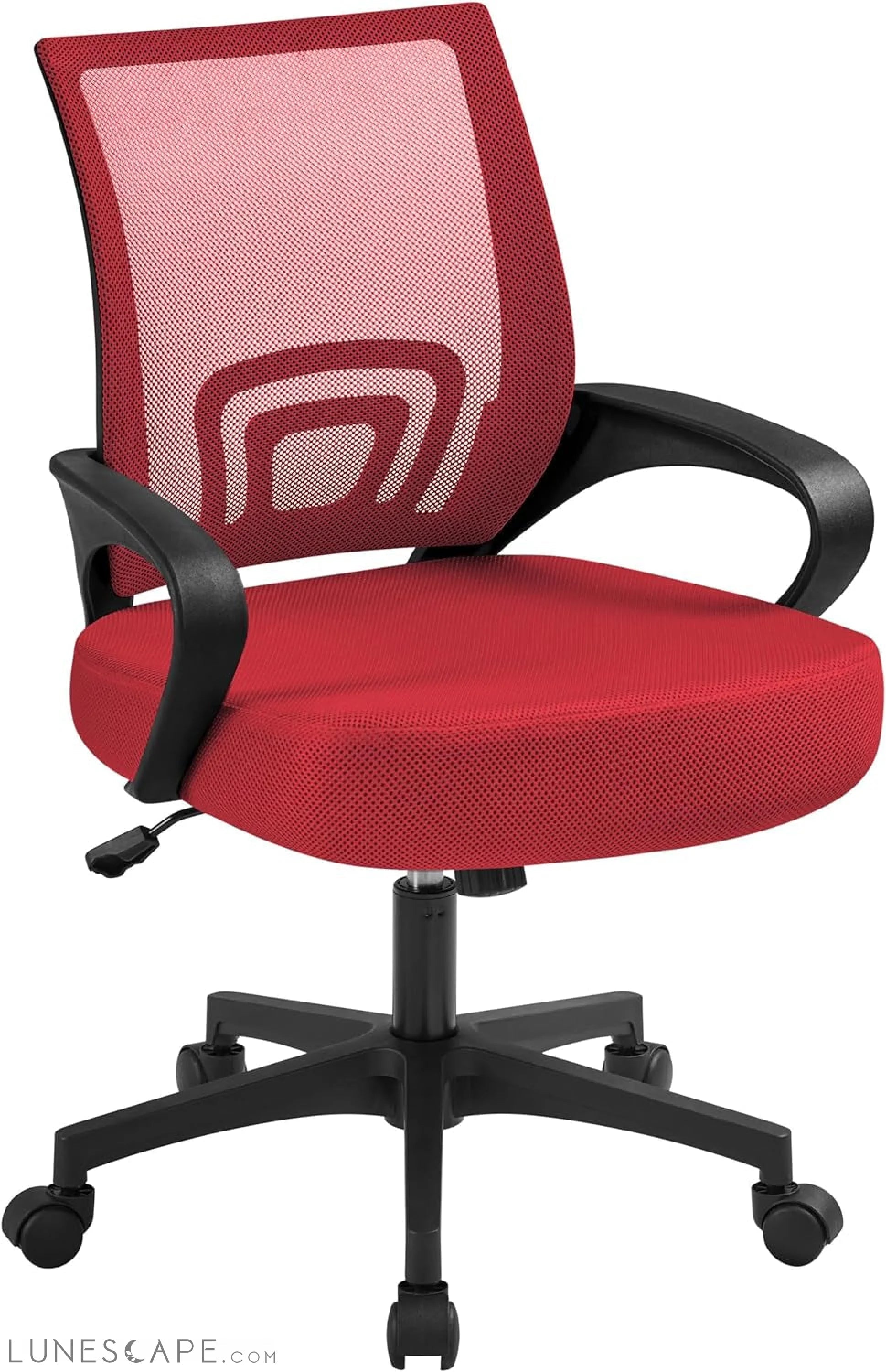 Office Chair Desk Chair Mid Back Mesh Task Chair Computer Chair LUNESCAPE