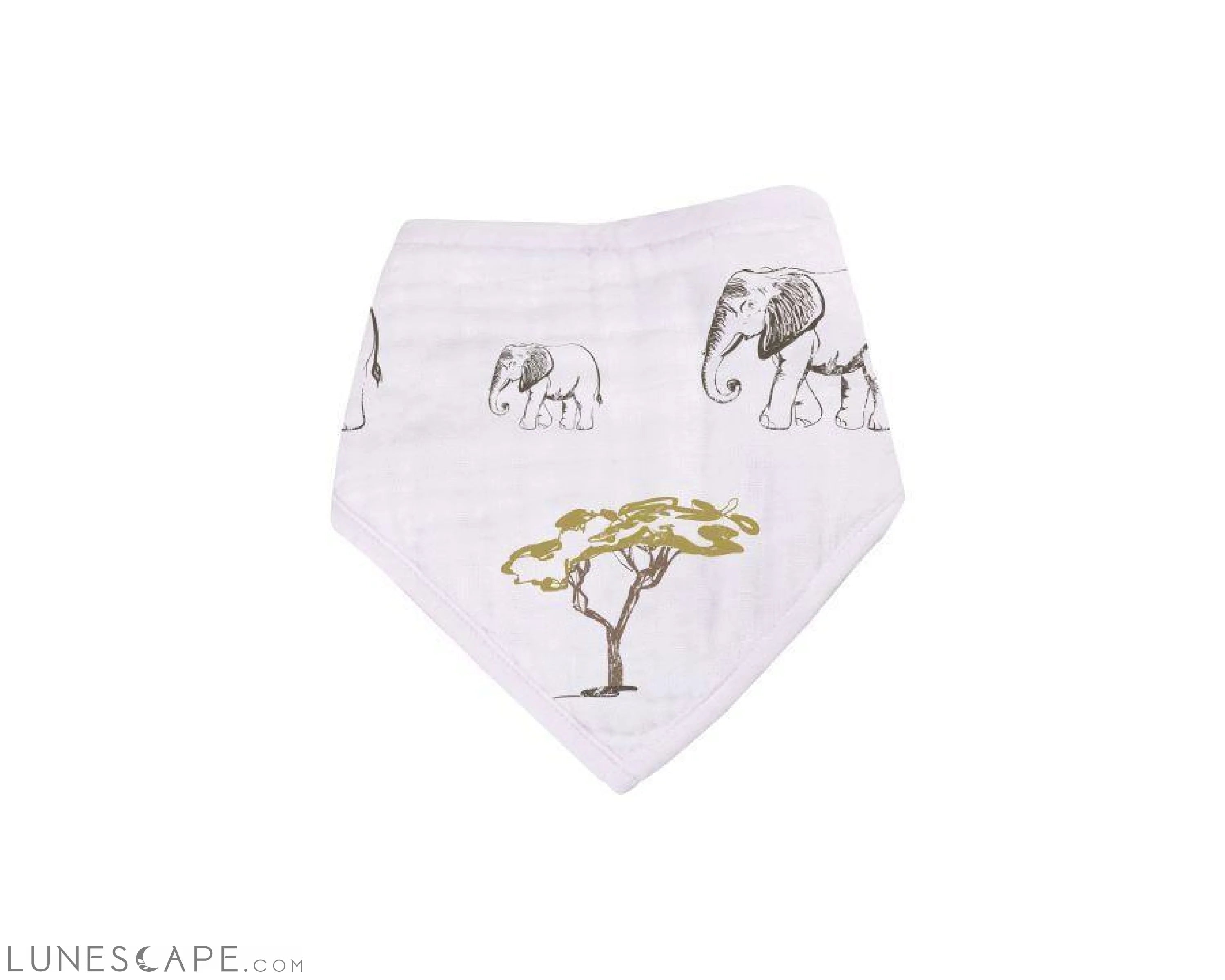 On The Savannah Bandana Bibs - Set of 4 LUNESCAPE