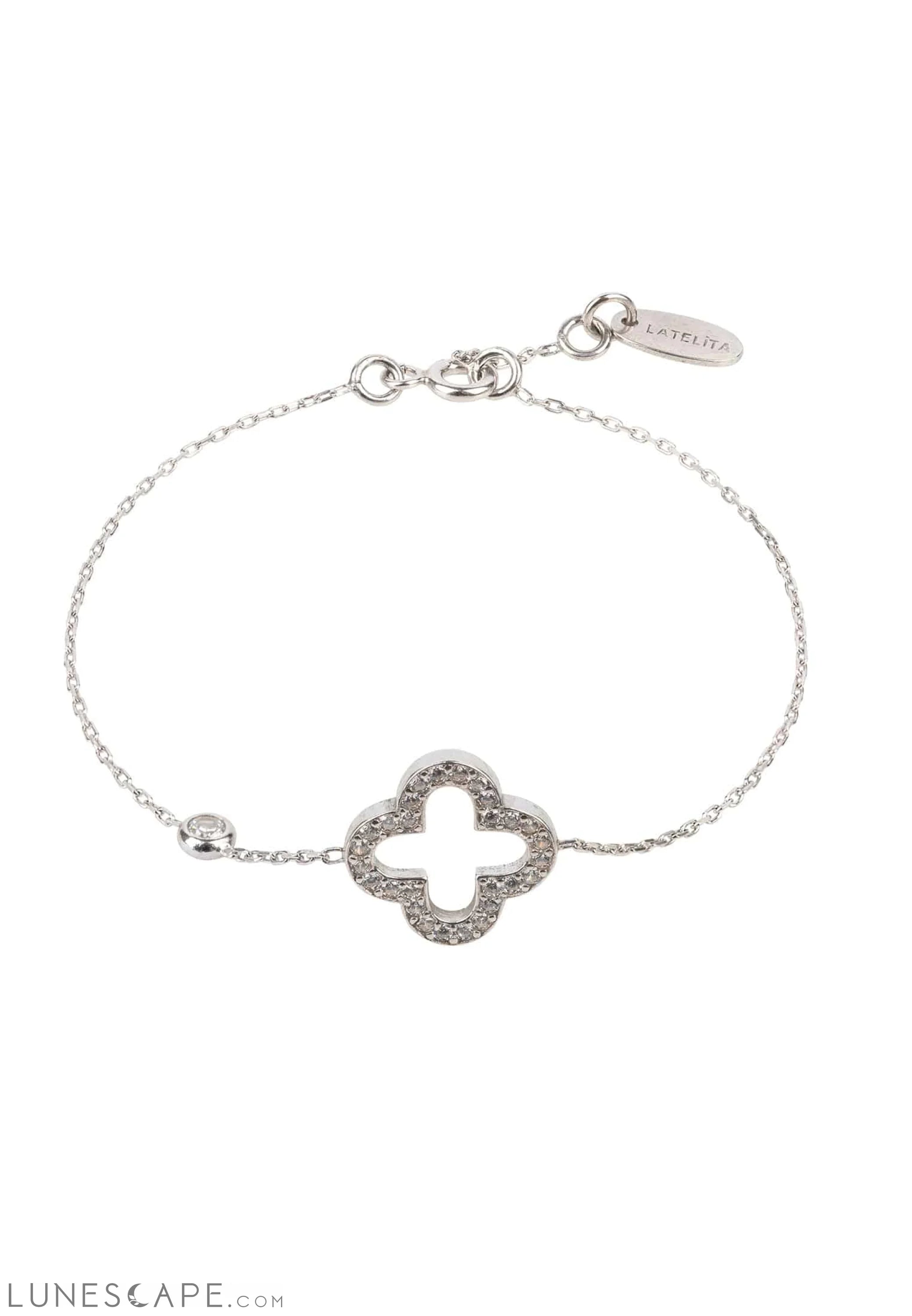 Open Clover Bracelet LUNESCAPE