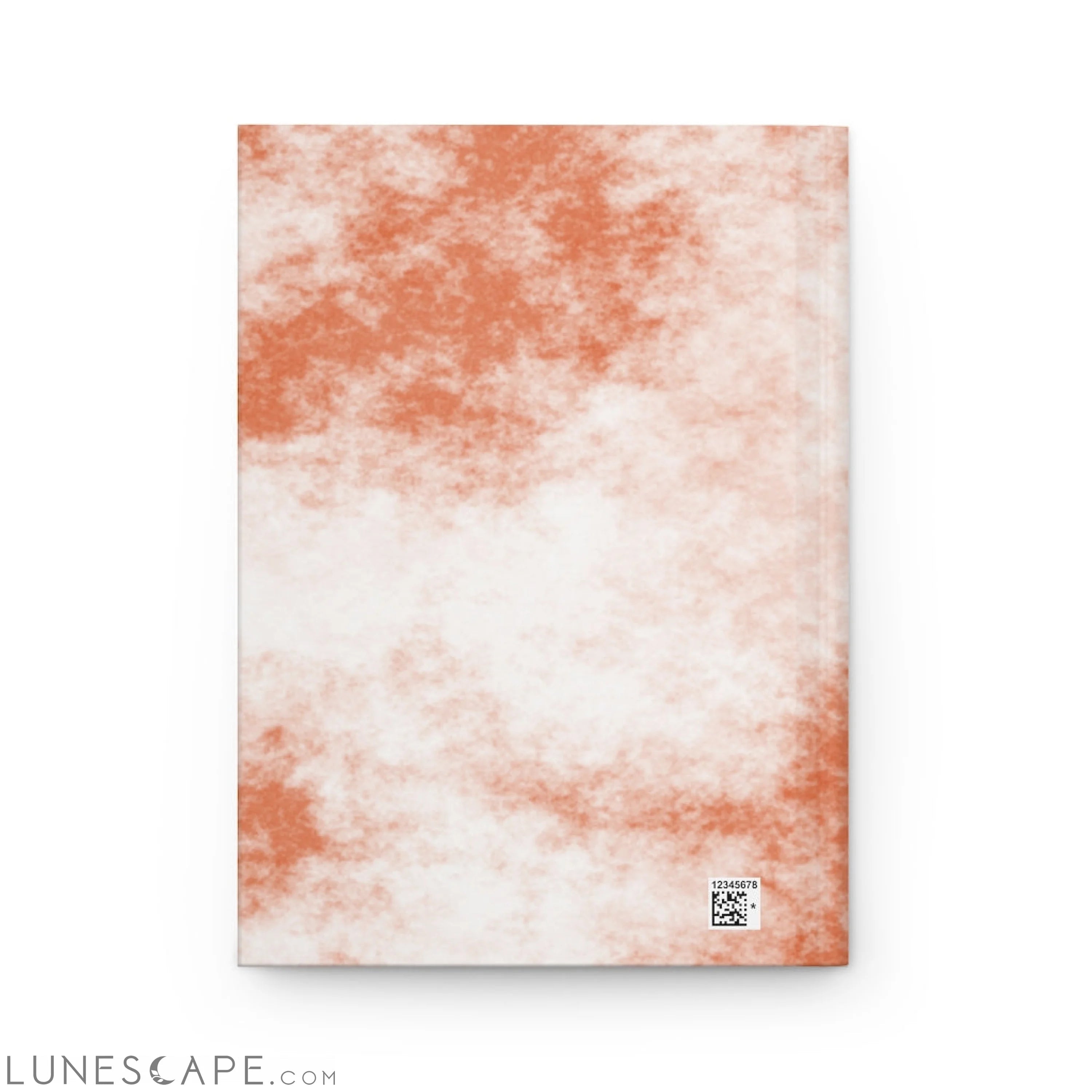 Orange Clouds Hardcover Journal Matte LUNESCAPE