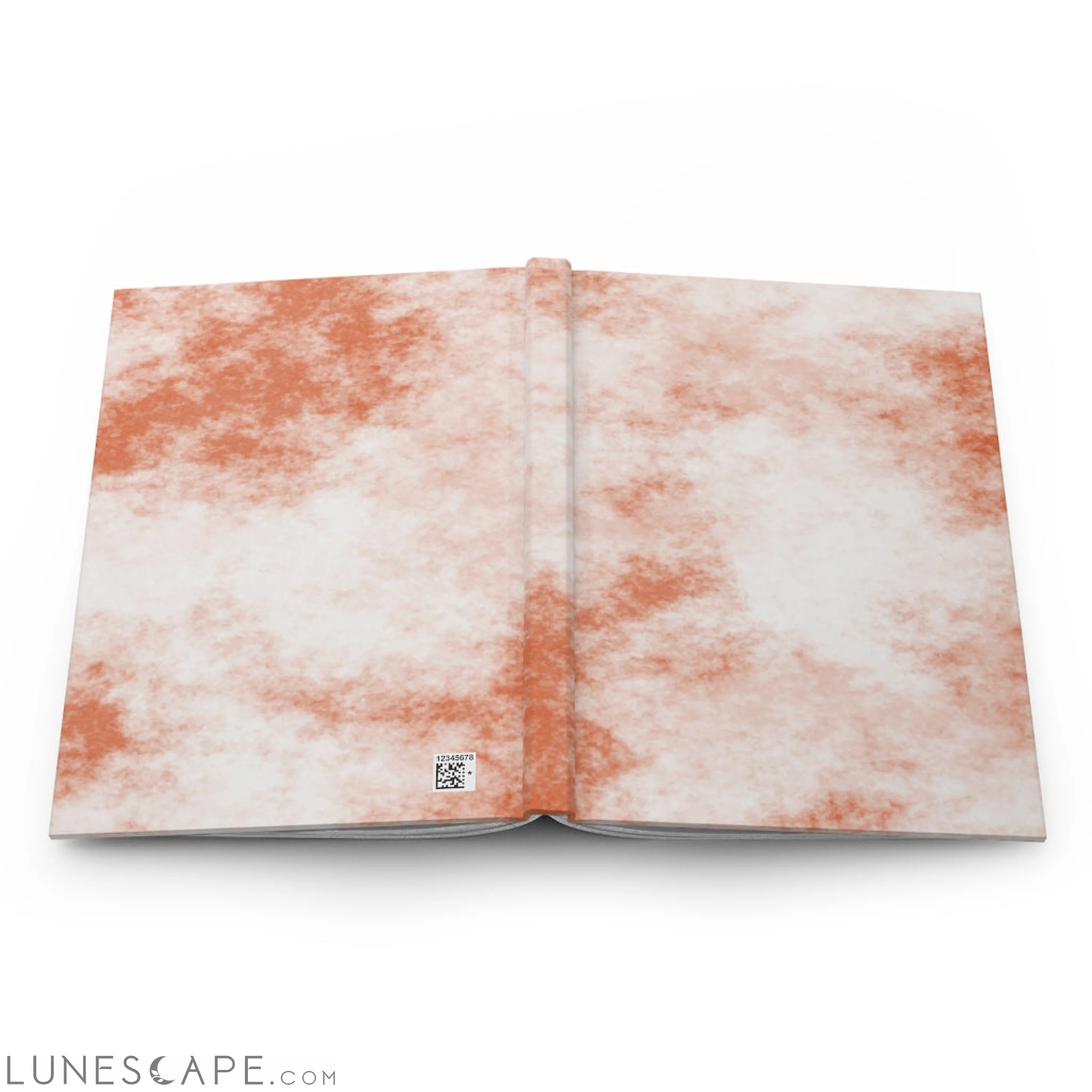Orange Clouds Hardcover Journal Matte LUNESCAPE