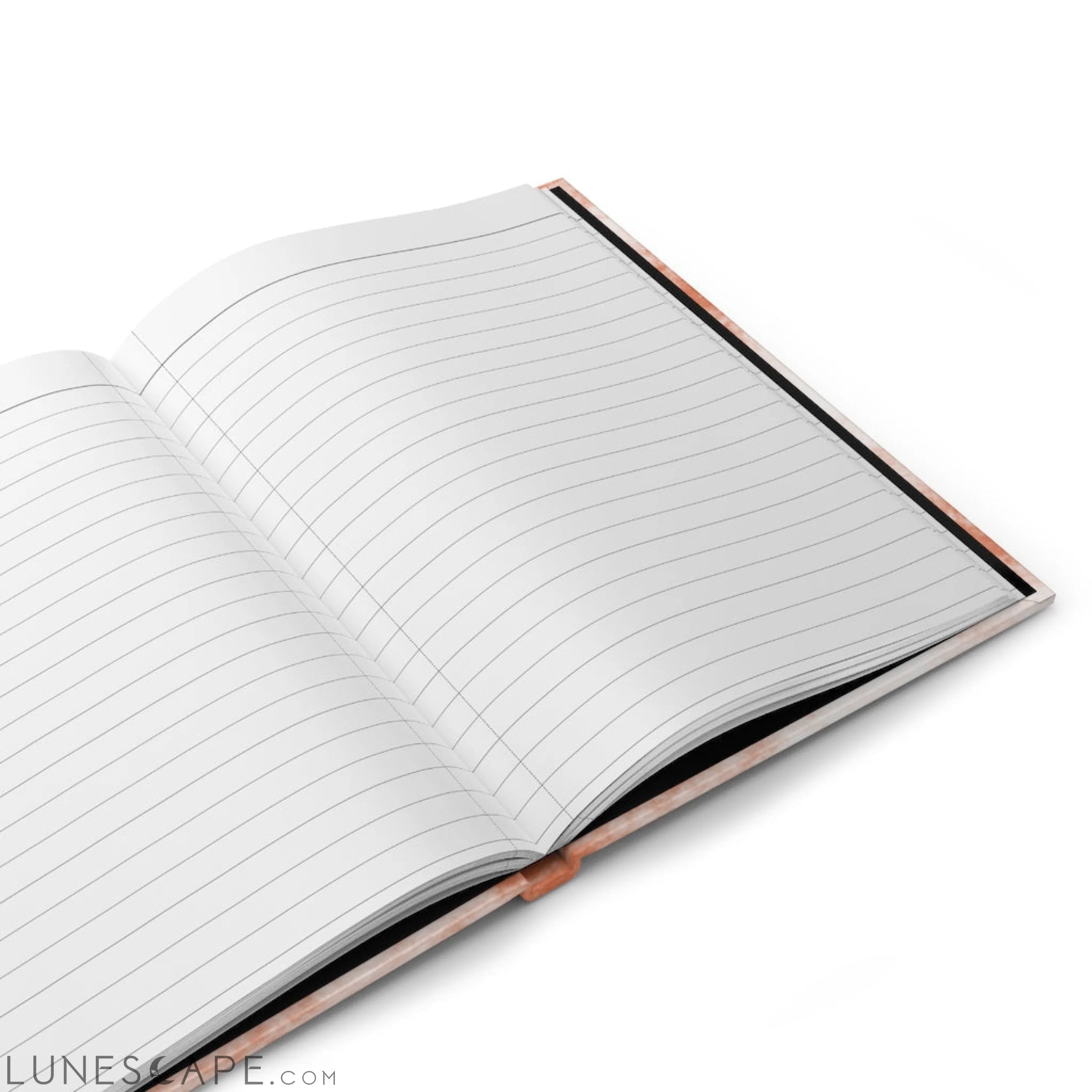 Orange Clouds Hardcover Journal Matte LUNESCAPE
