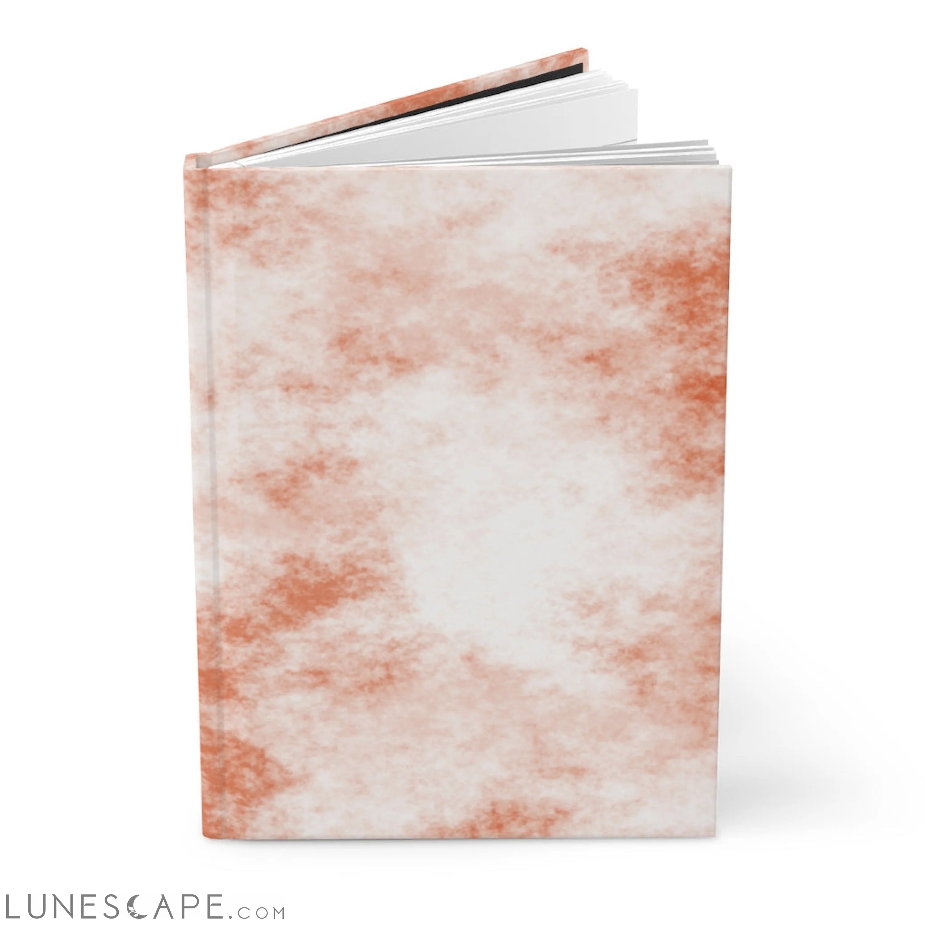Orange Clouds Hardcover Journal Matte LUNESCAPE