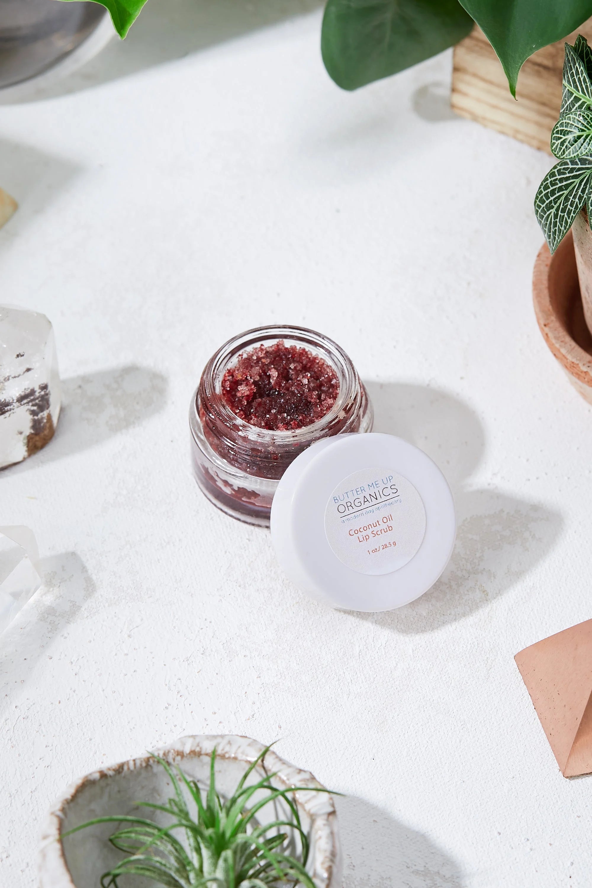 Organic Coconut Lip Scrub LUNESCAPE