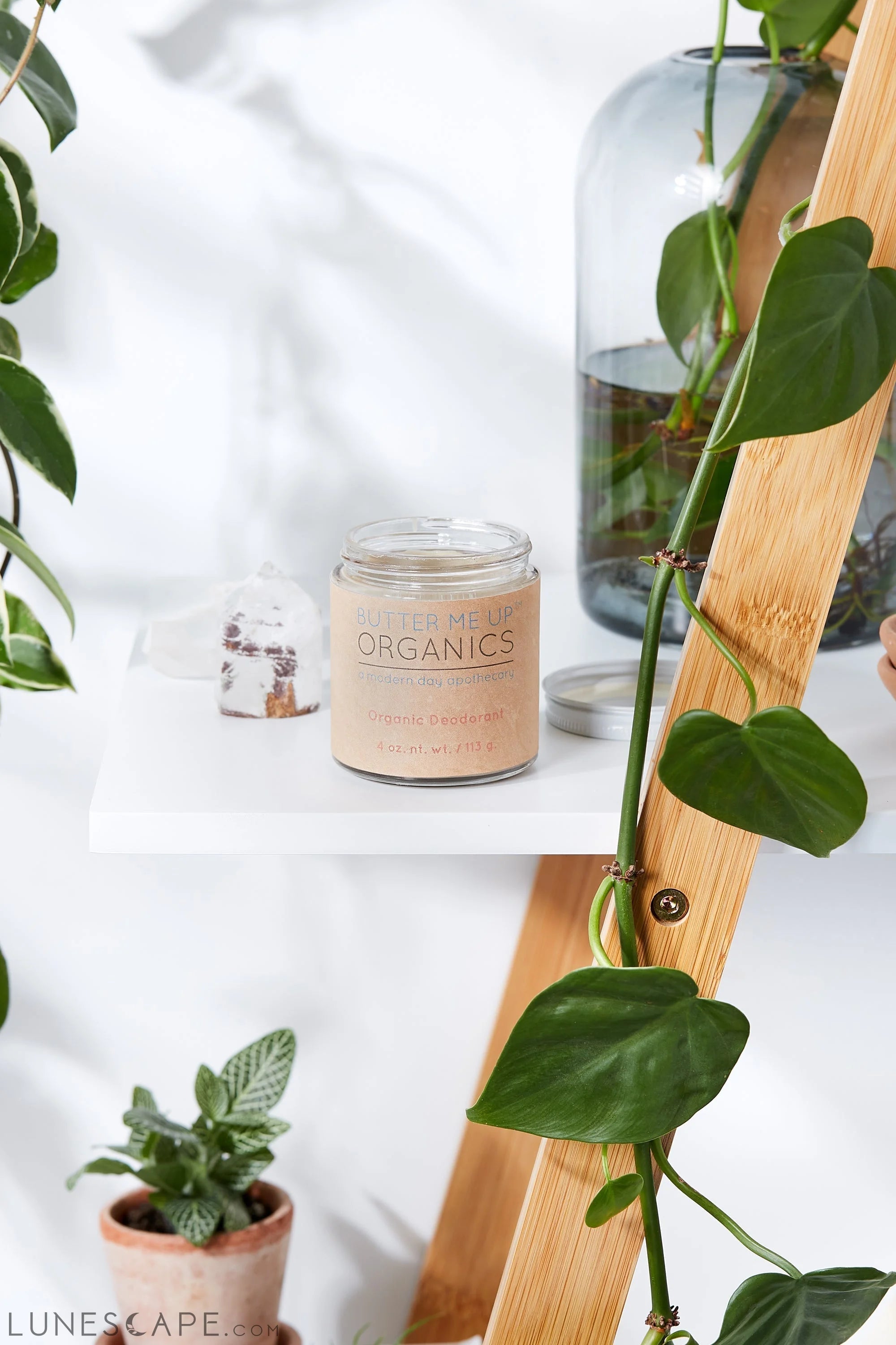 Organic Deodorant / Sensitive 1/2 & 1/2 Deodorant / Organic Deodorant LUNESCAPE