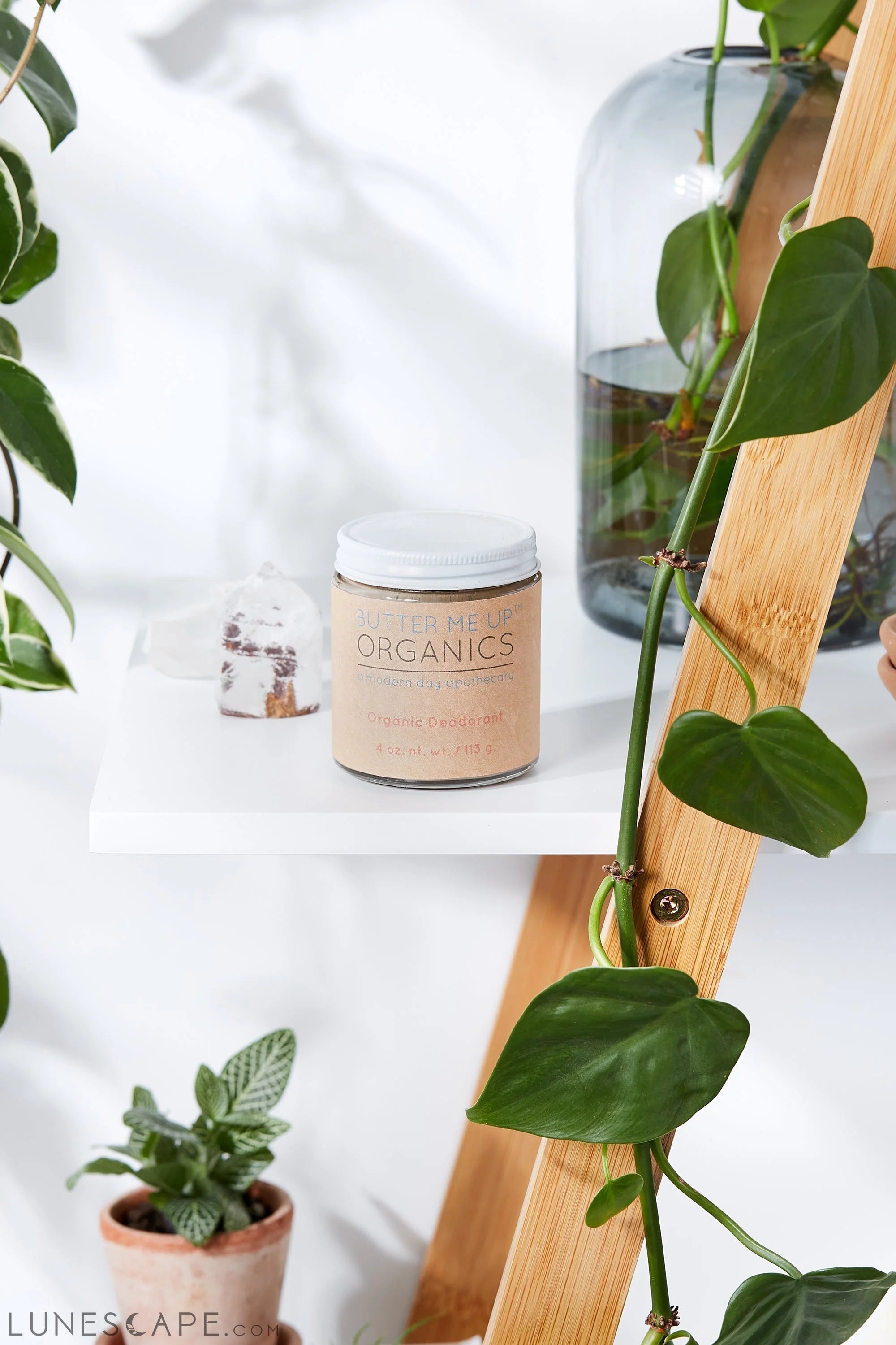 Organic Deodorant / Sensitive 1/2 & 1/2 Deodorant / Organic Deodorant LUNESCAPE