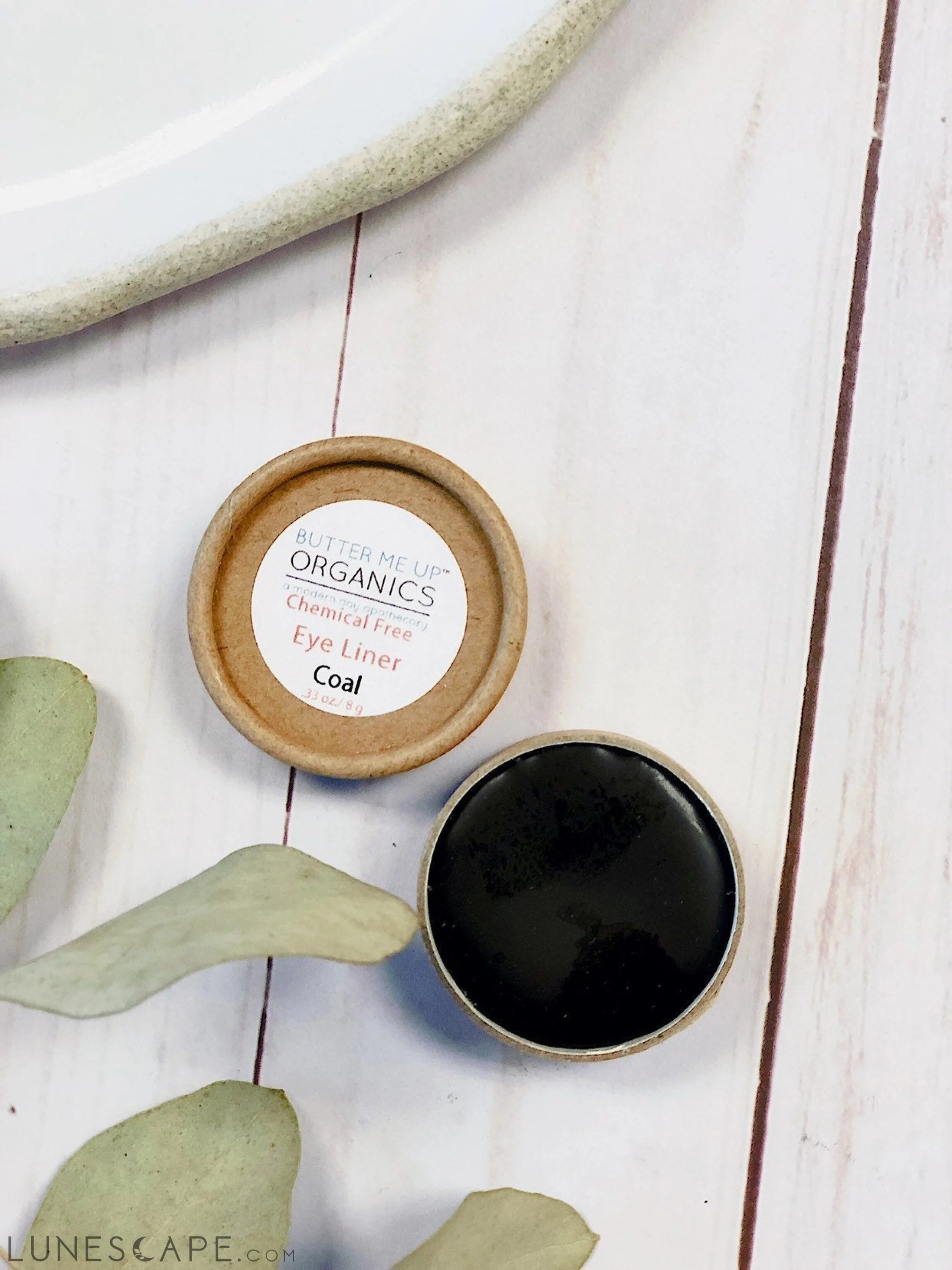 Organic Eyeliner / Organic Eye Makeup / Eye Coal / Butter Me Up LUNESCAPE