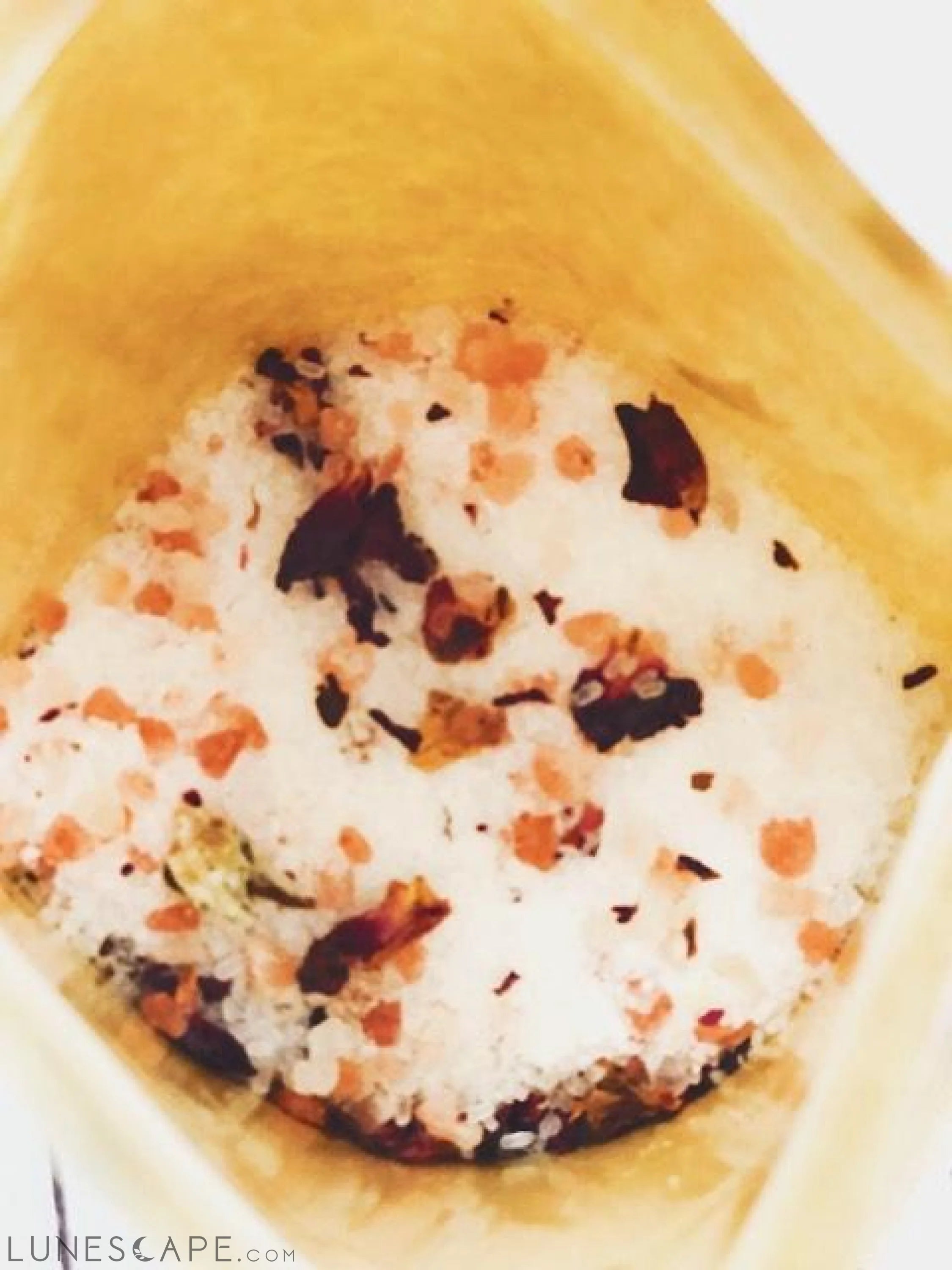 Organic Rose Salt Soak / Epsom Salt Soak / Pink Himalayan Sea Salt LUNESCAPE