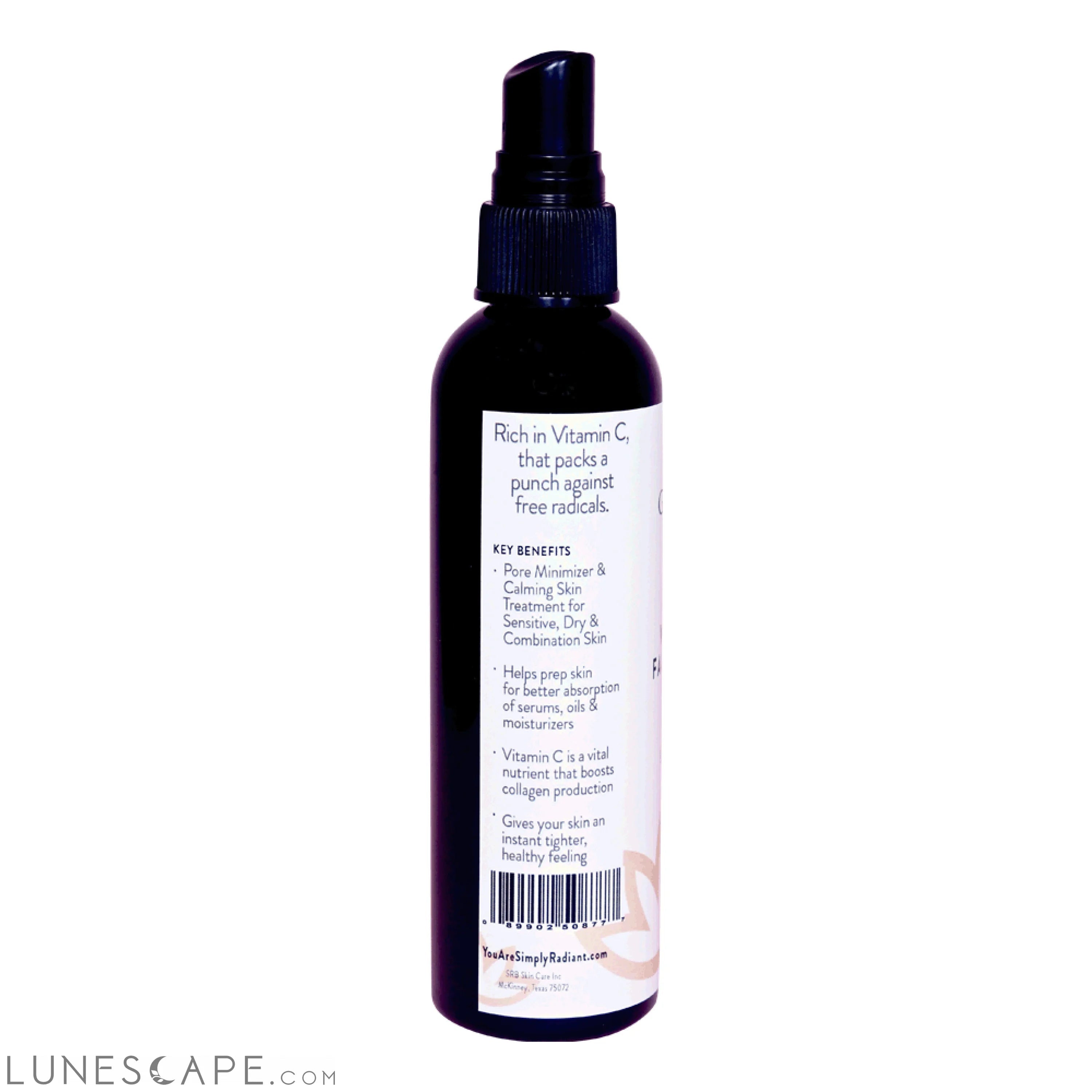 Organic Vitamin C Facial Toner & Natural Astringent LUNESCAPE